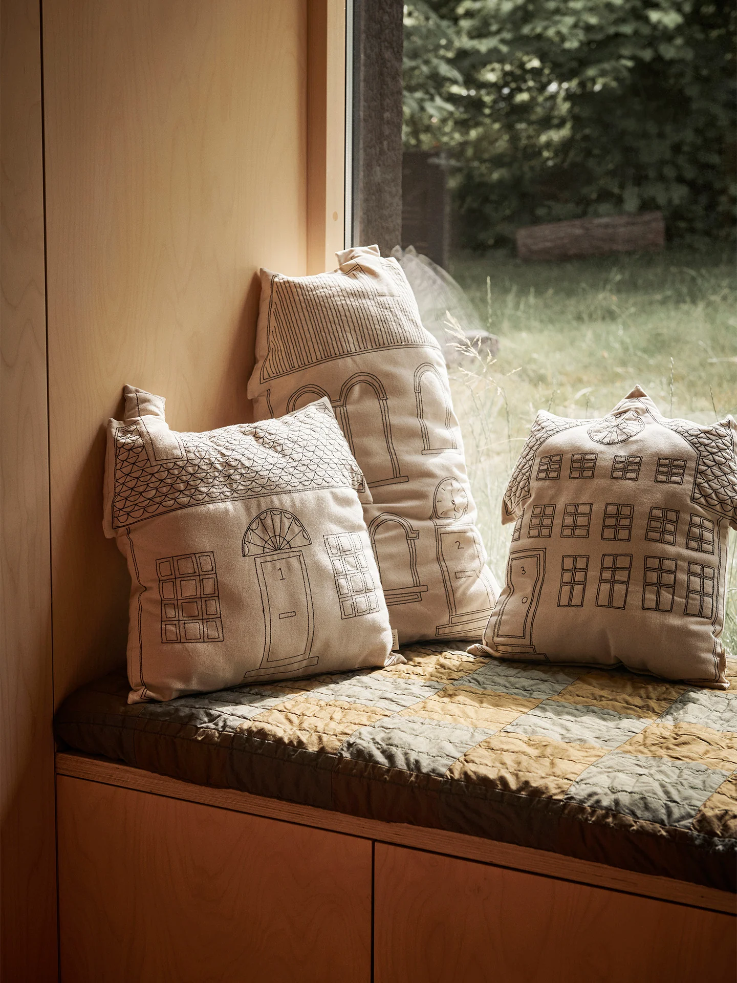 Abode Cushion - Cottage House - Image 2