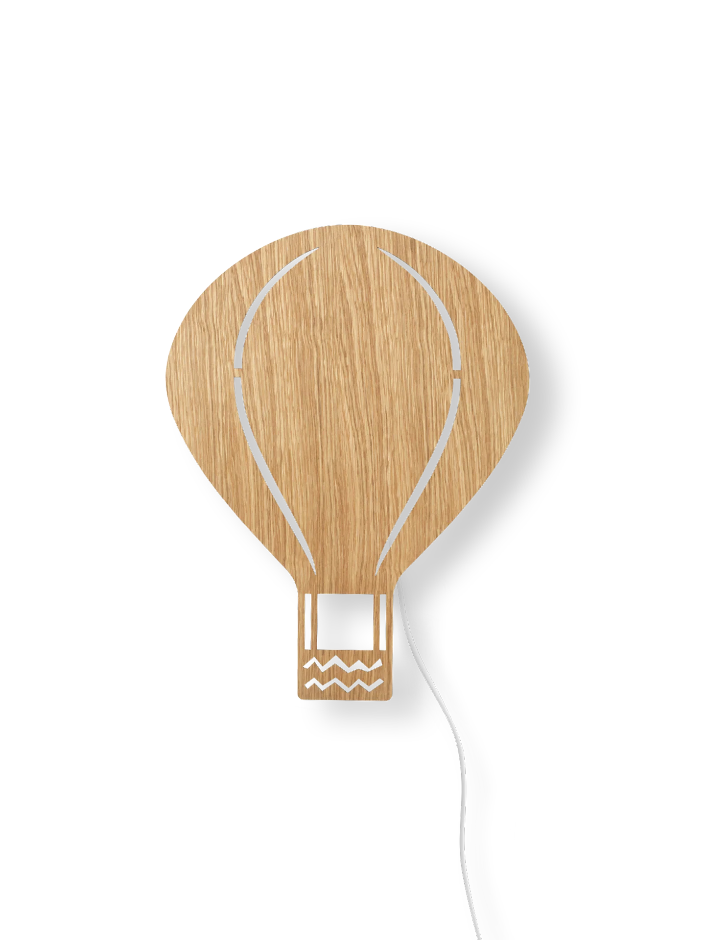 Air Balloon Lamp - Oiled Oak