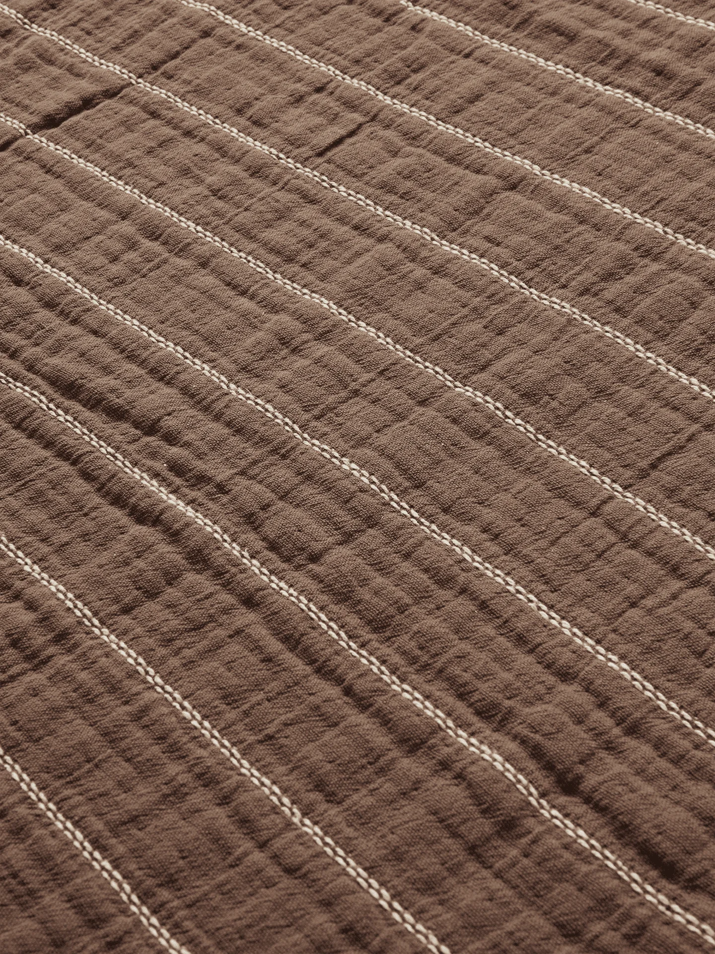 Aires Bedspread - Single - Stone - Image 3