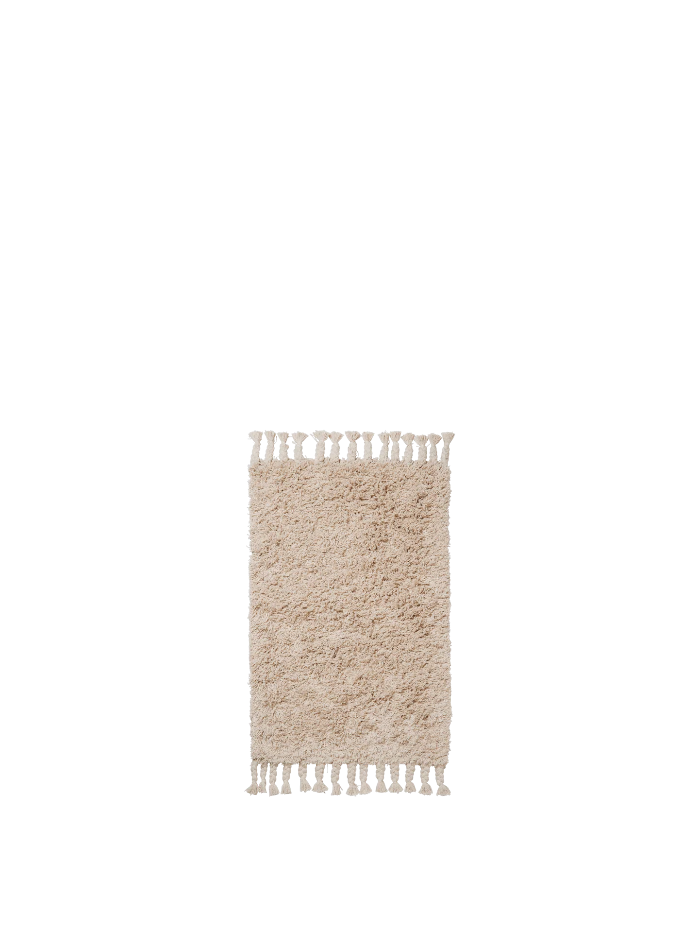 Amass Long Pile Mat - Off-White