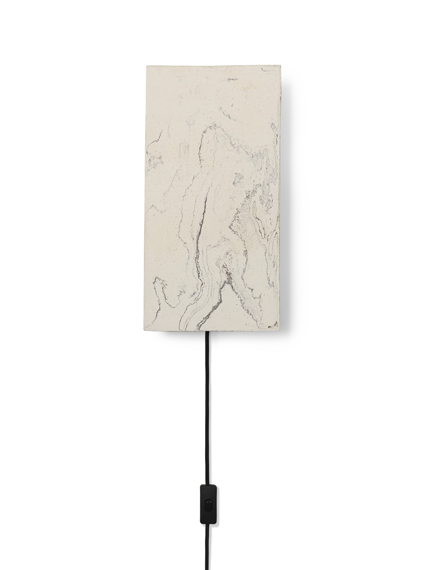 Argilla Wall Lamp - Rectangular - Marble White