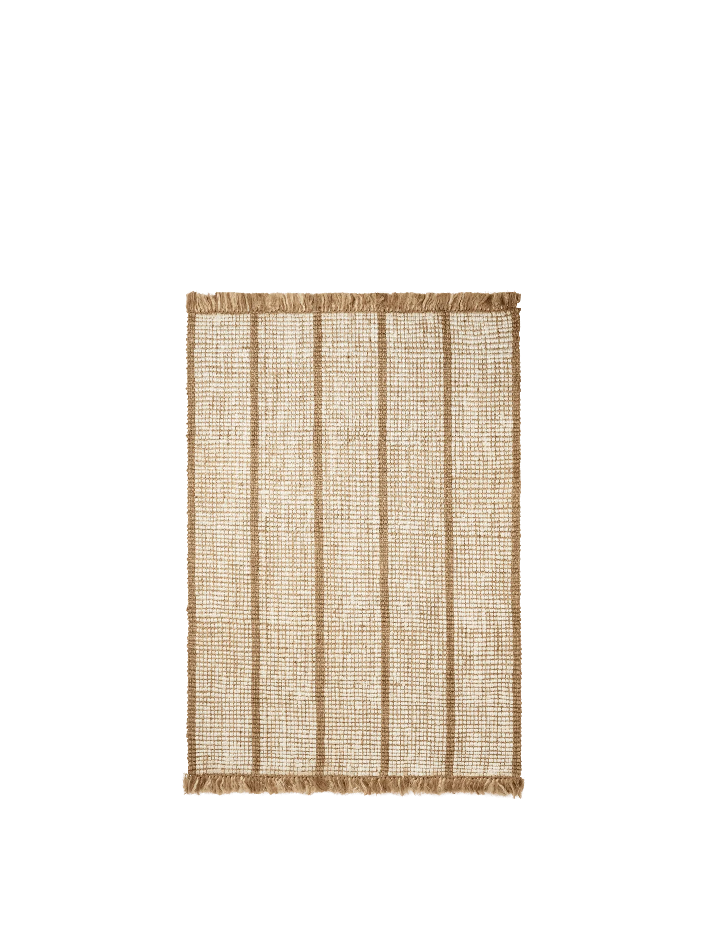 Athens Stripes Rug - Natural/Off-White - Image 6