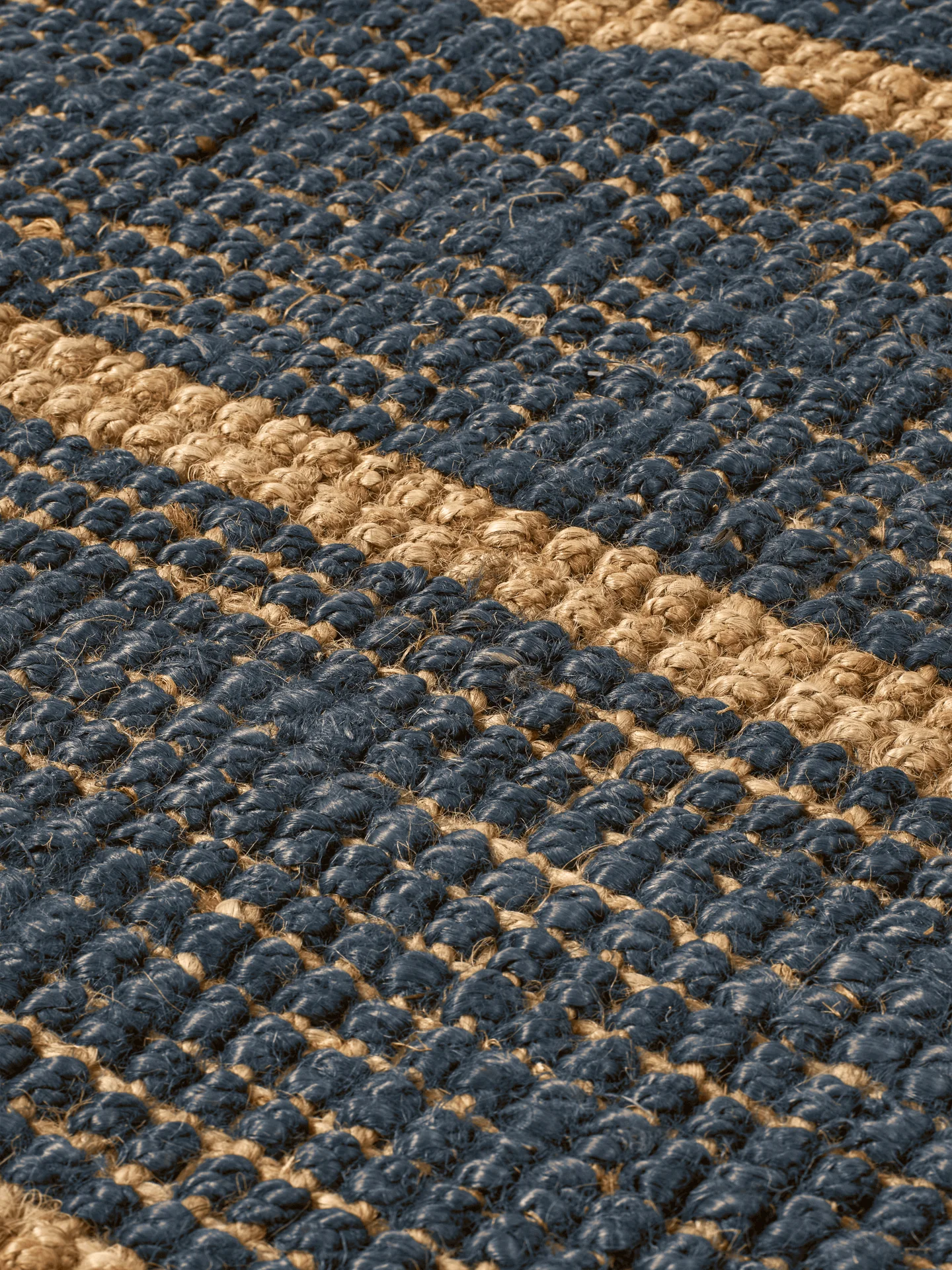 Athens Stripes Runner - Natural/Ink Blue - Image 3