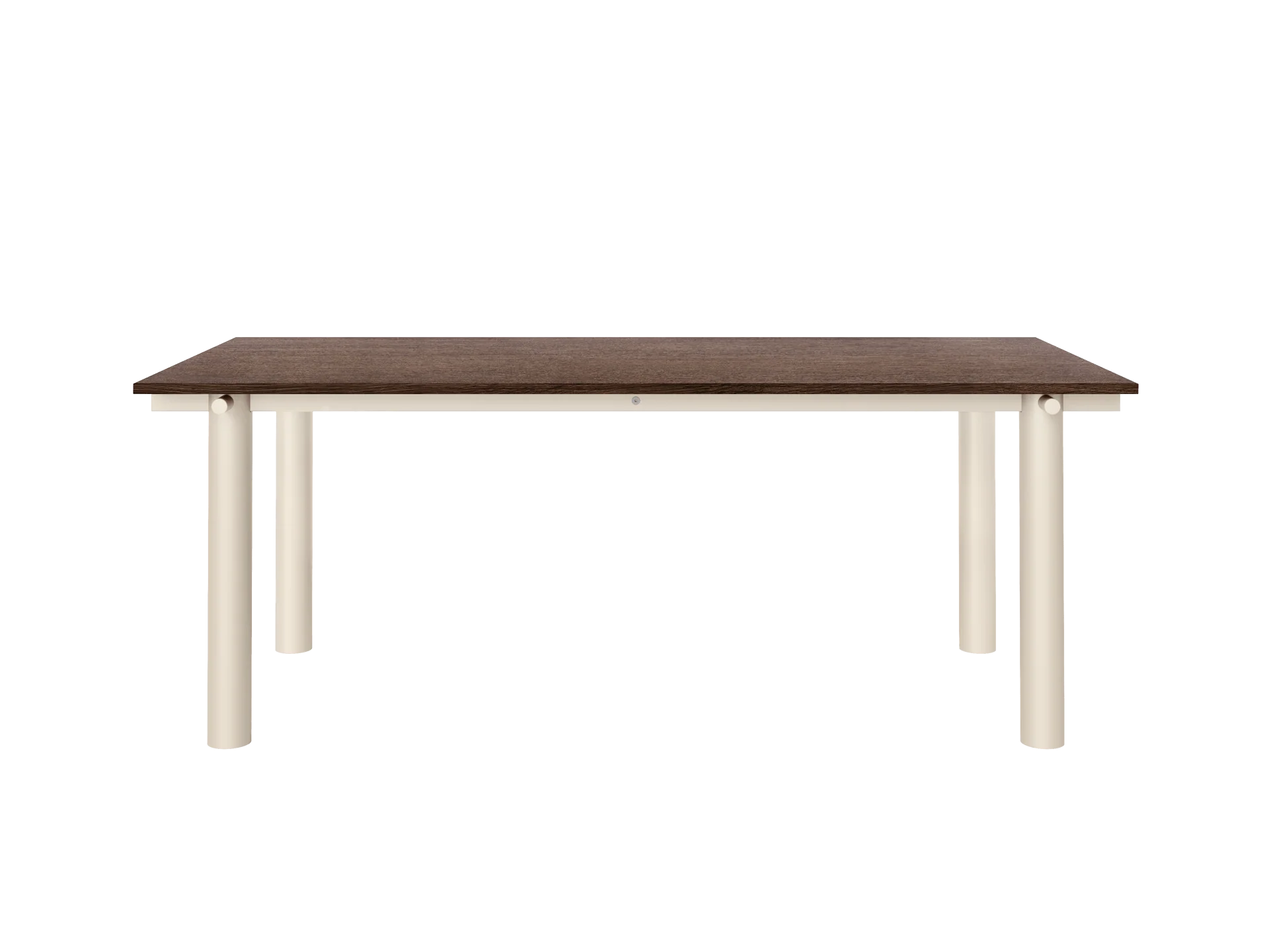 Atura Dining Table - Light Cashmere/Dark Stained Oak