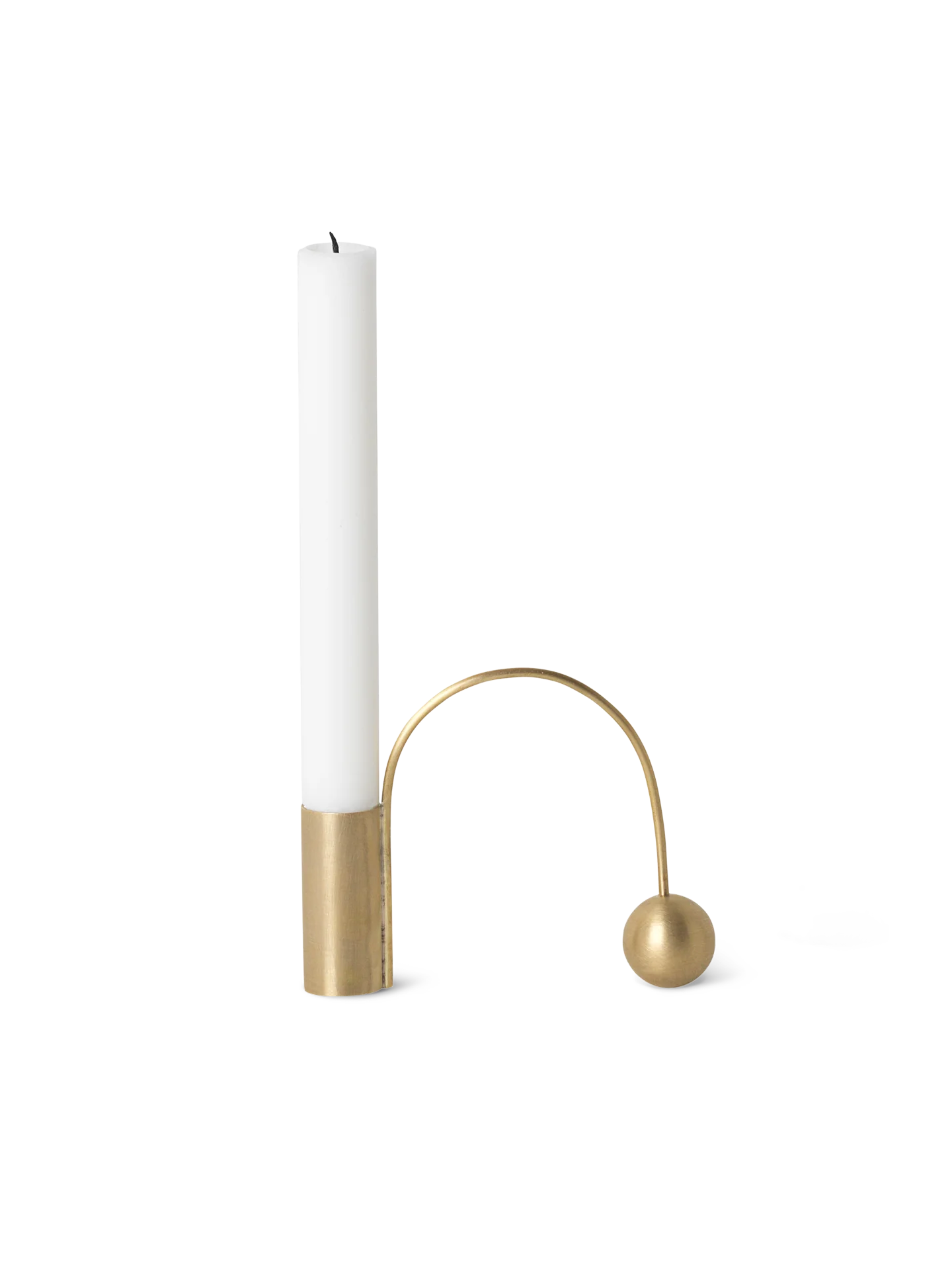 Balance Candle Holder - Brass