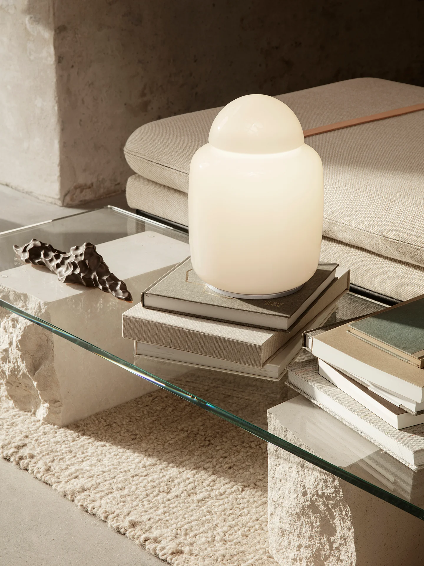 Bell Table Lamp - White - Image 2