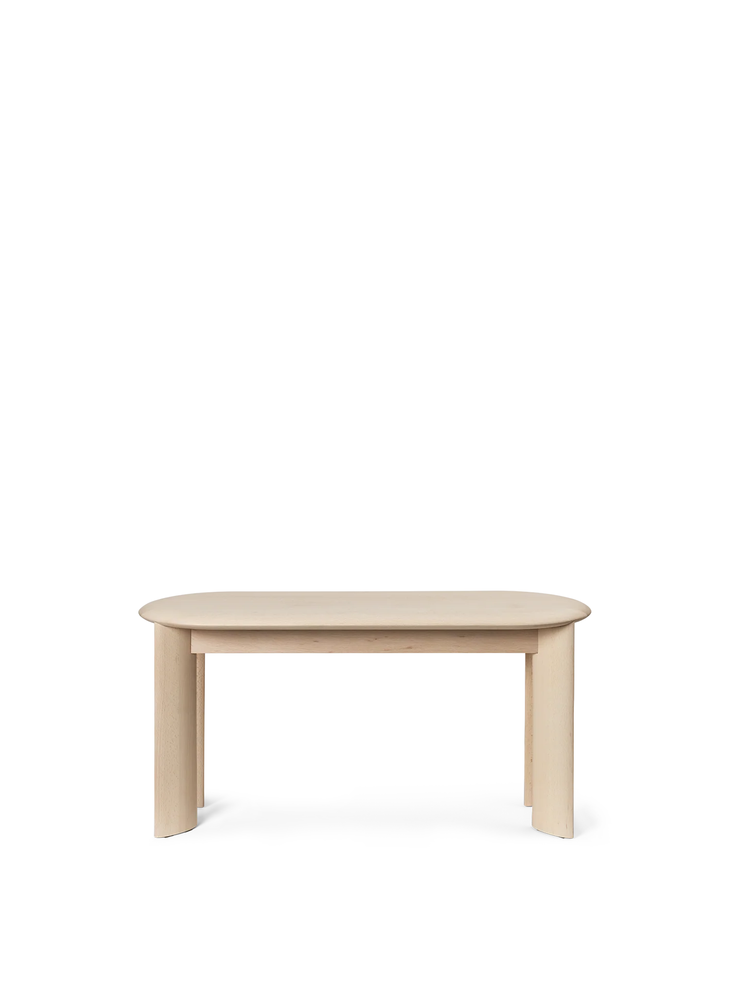 Bevel Bench - White Oiled Beech