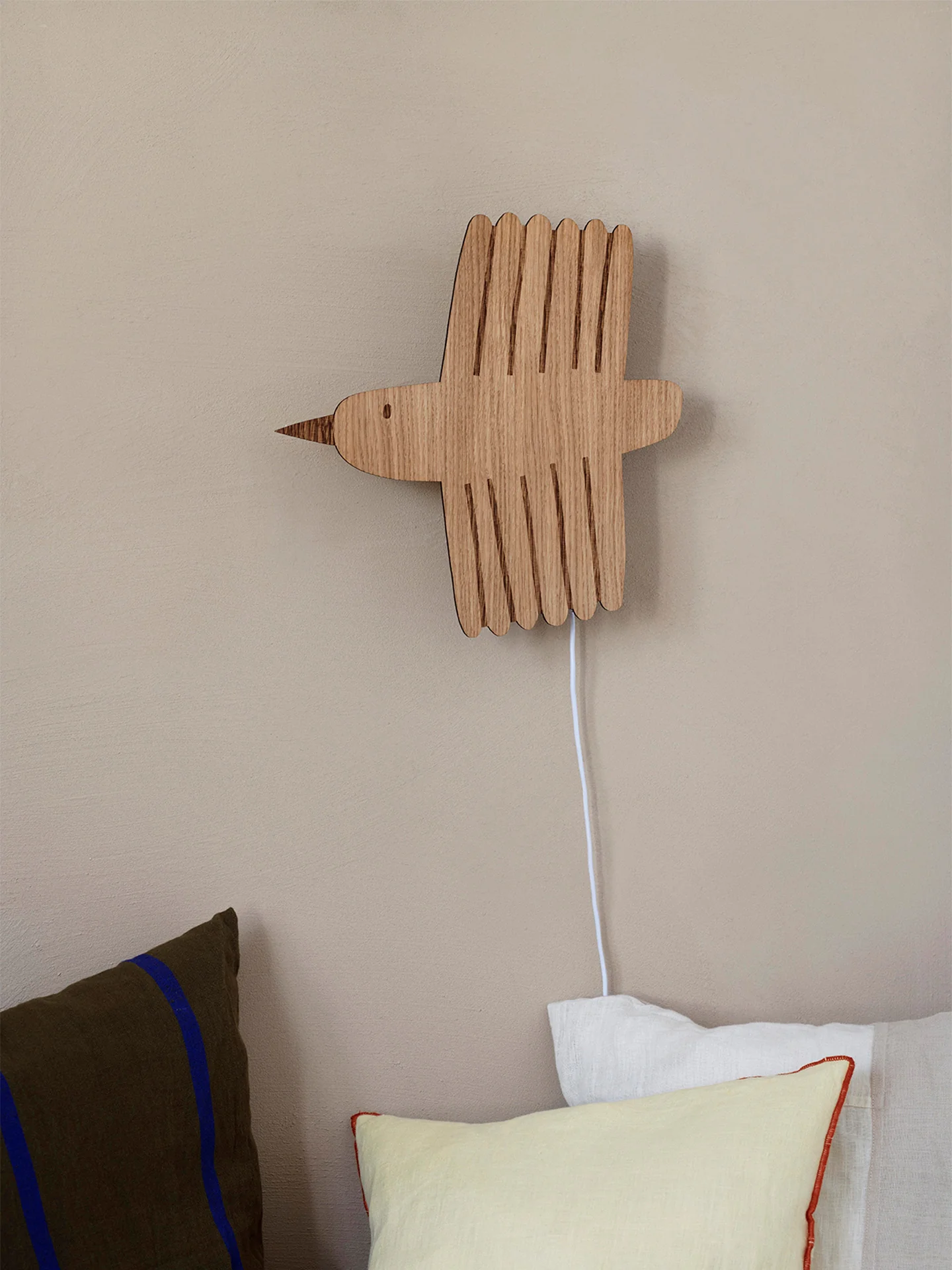 Bird Lamp - Oiled Oak - Image 2