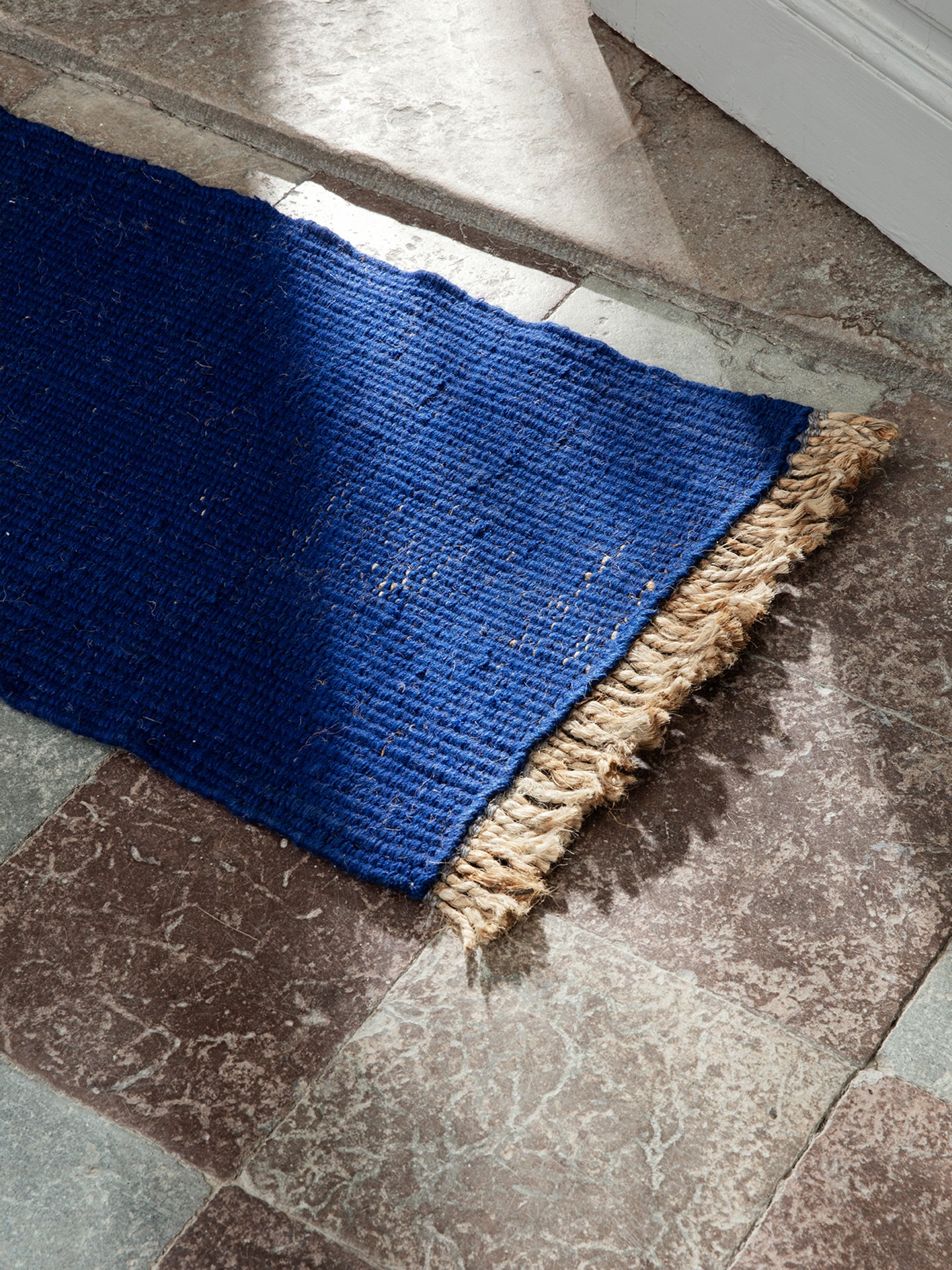 Block Mat - Bright Blue/Natural - Image 2