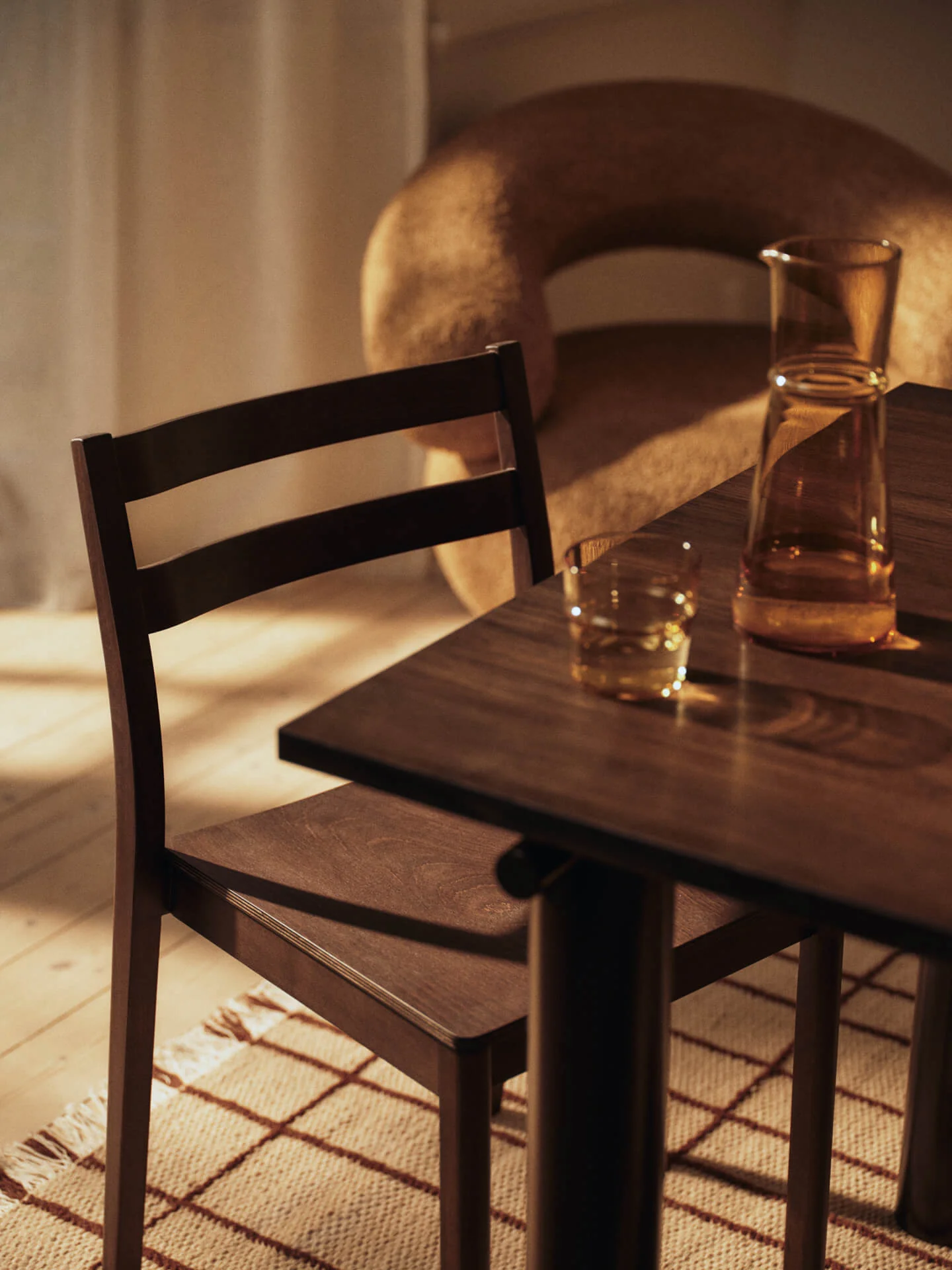 Boda Dining Chair - Dark Stained Beech - Image 3