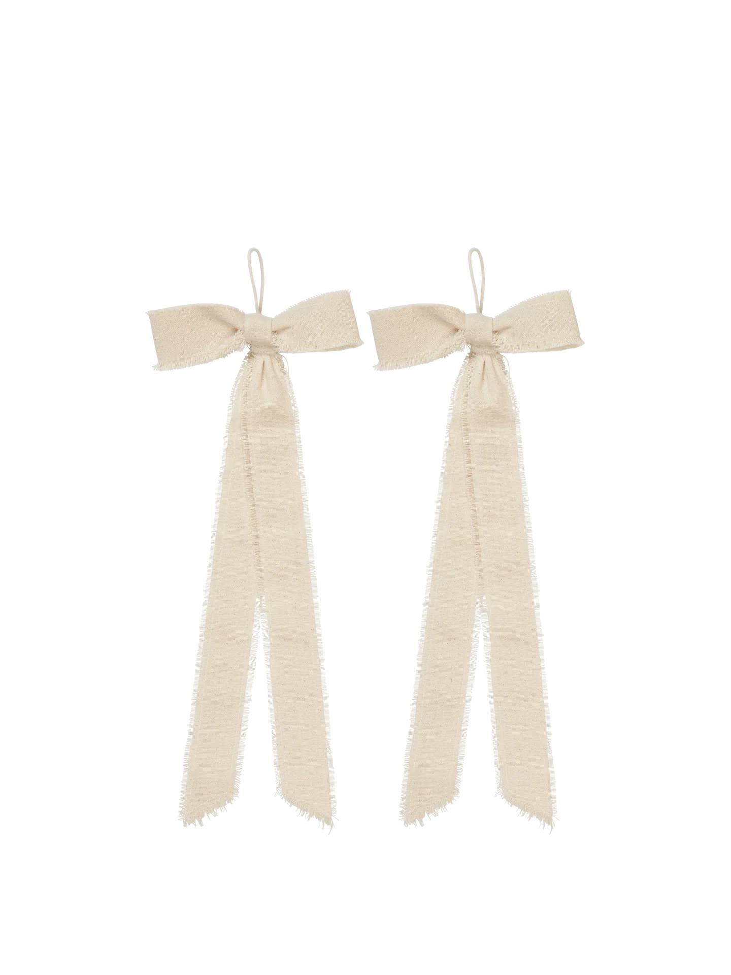 Bow Decoration - Small - Set of 2 - Natural