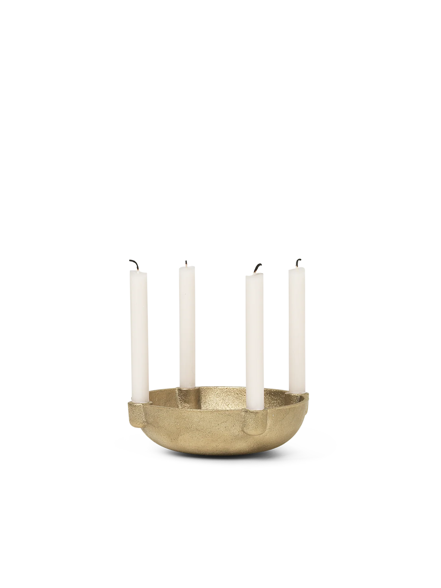 Bowl Candle Holder - Small - Brass - Image 3