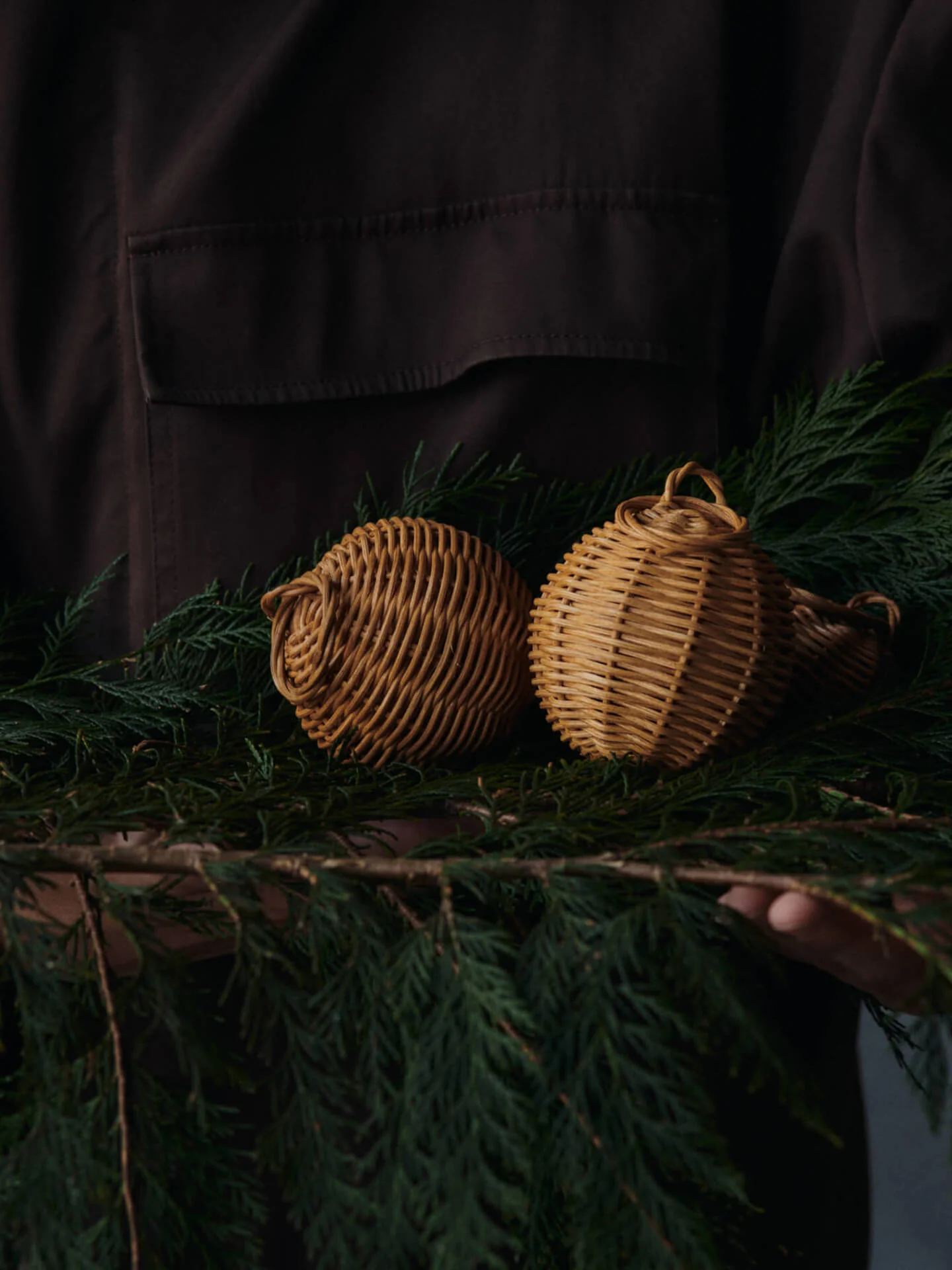 Braided Baubles - Set of 2 - Natural - Image 2
