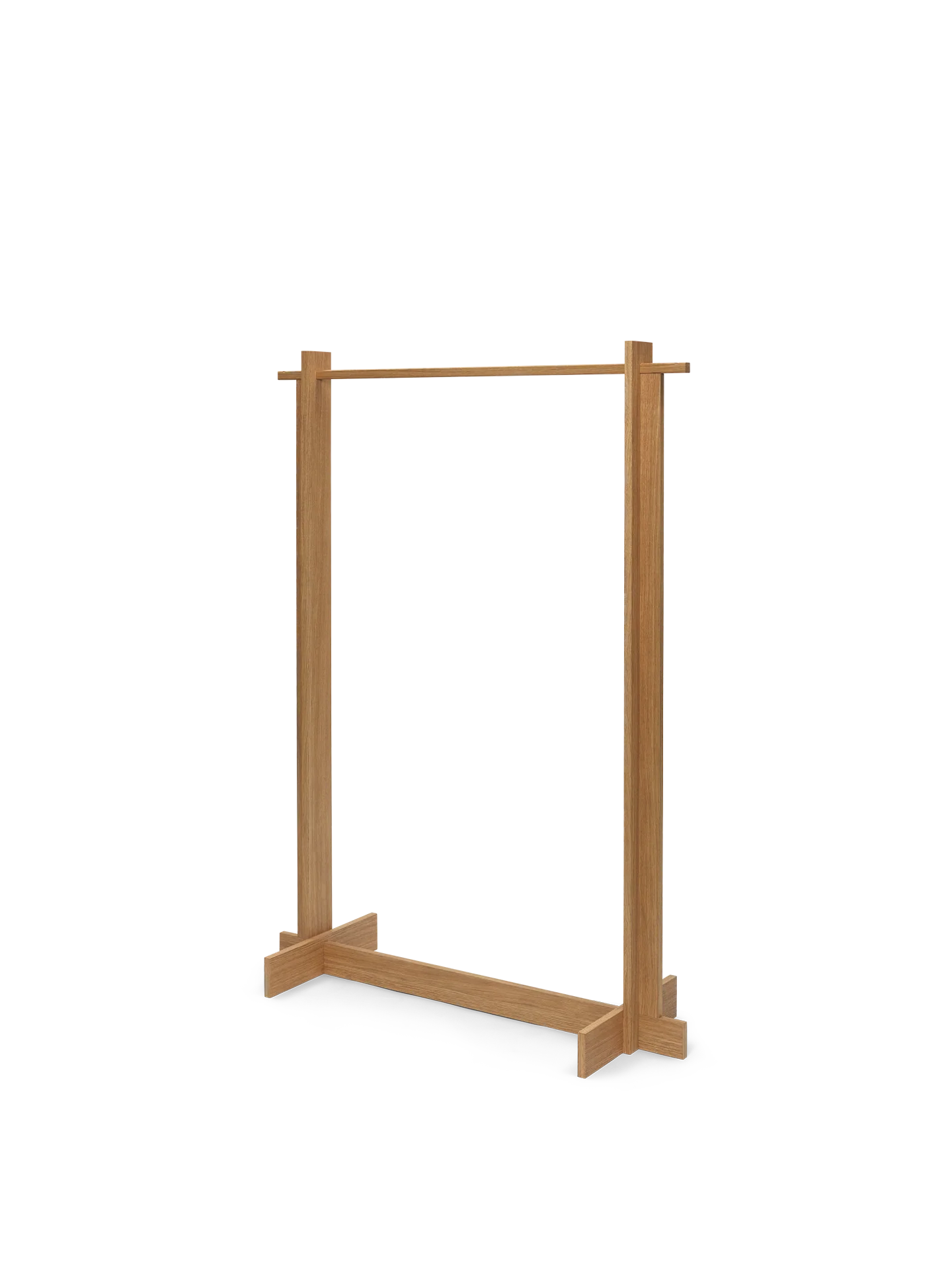 Bridge Clothes Rack - Oiled Oak - Image 3