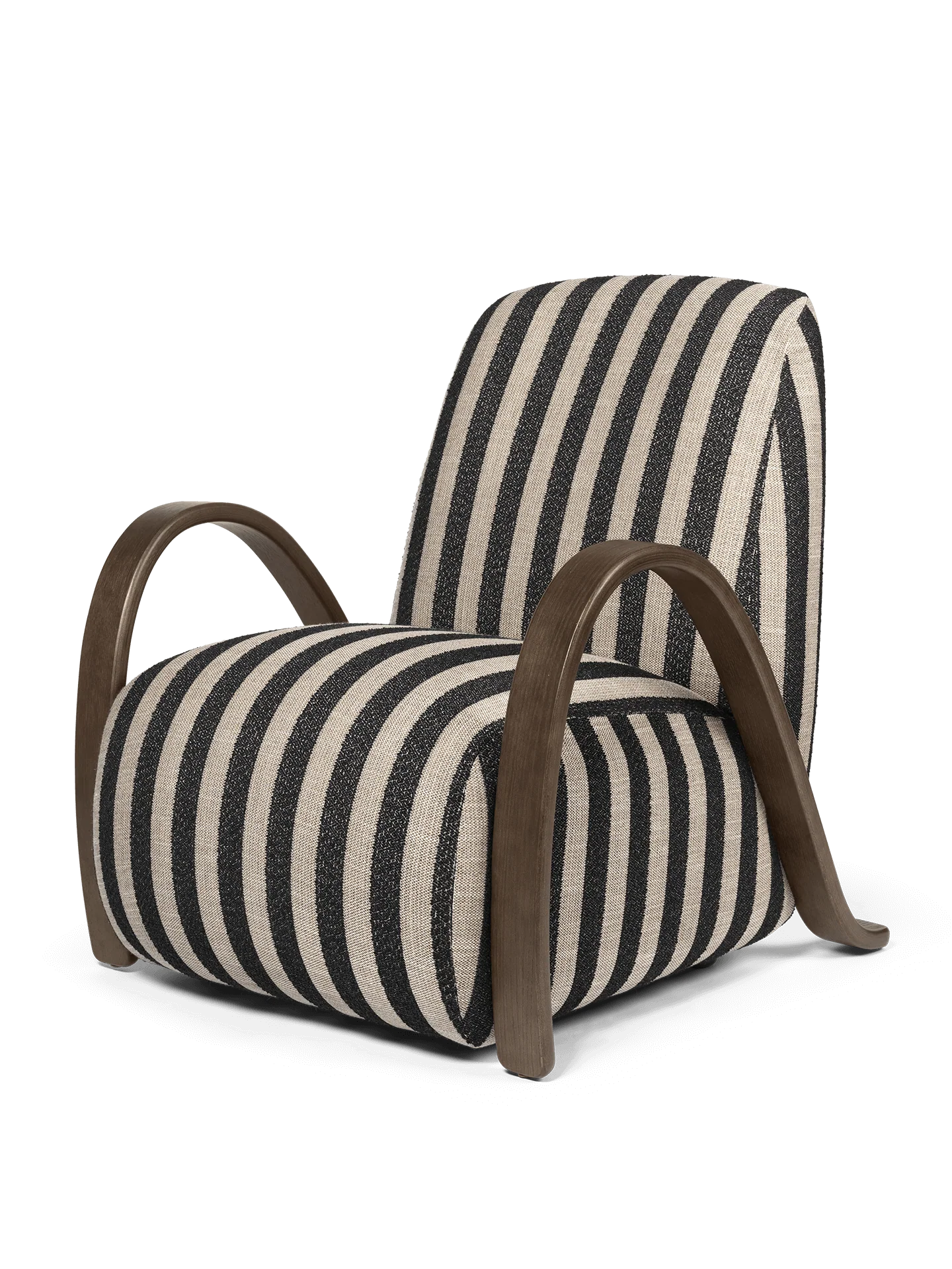 Buur Lounge Chair - Louisiana - Sand/Black - UK
