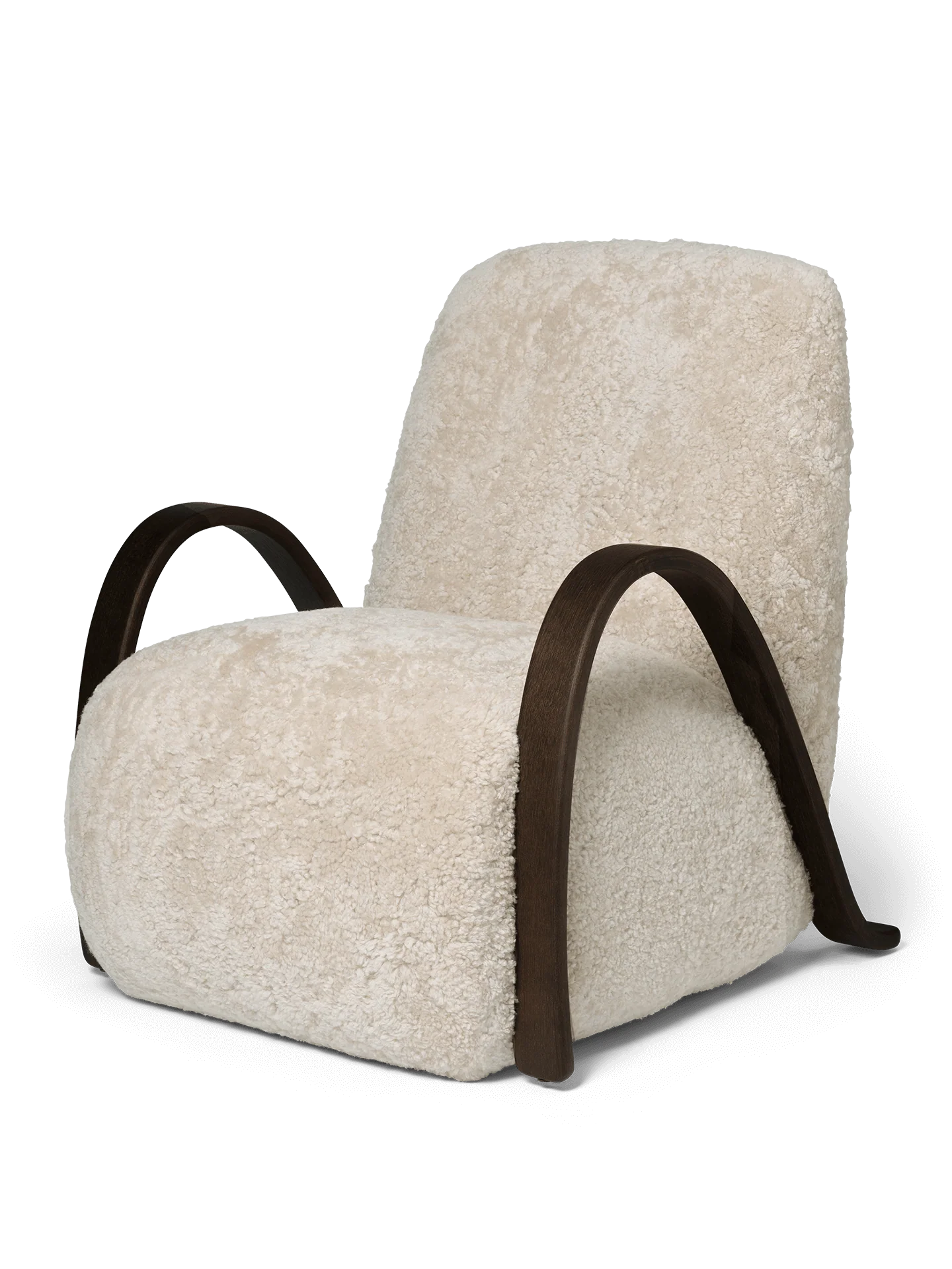 Buur Lounge Chair - Sheepskin - Moonlight - UK