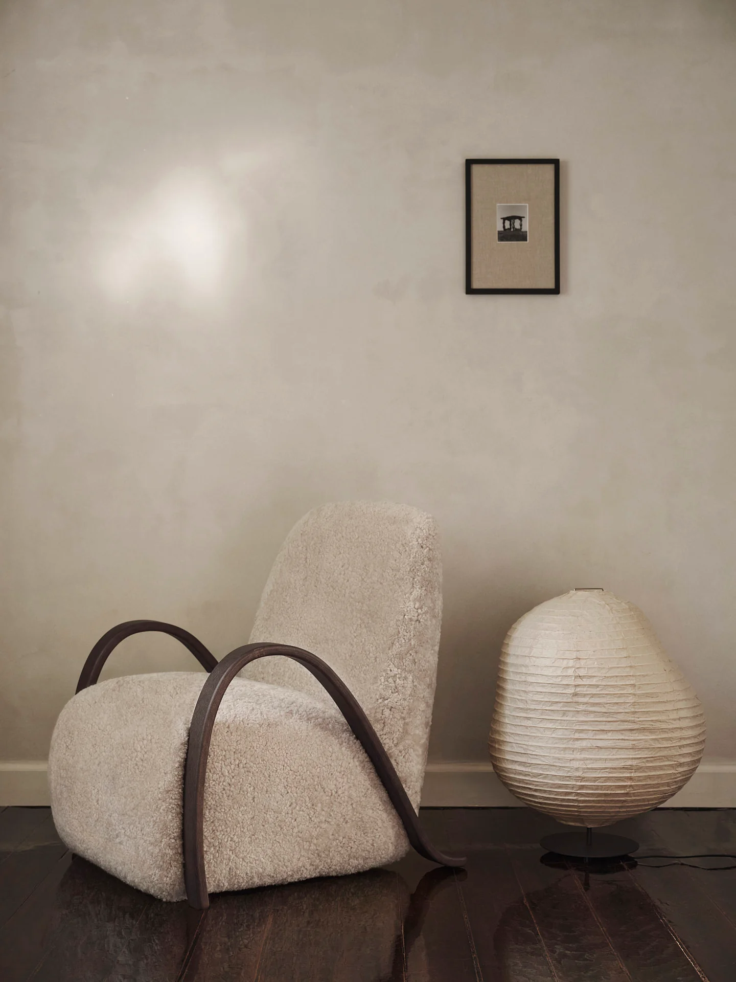 Buur Lounge Chair - Sheepskin - Moonlight - UK - Image 2