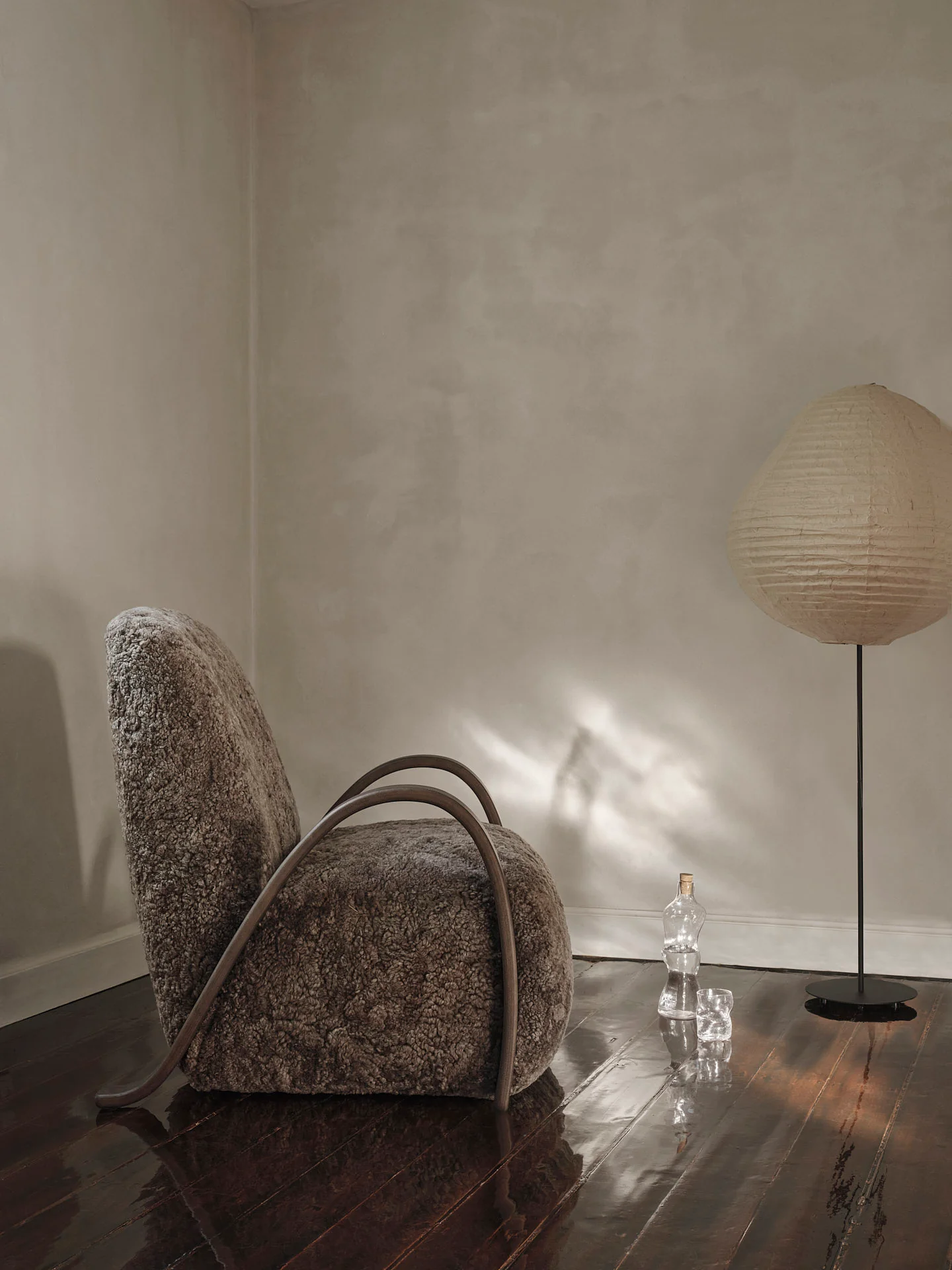 Buur Lounge Chair - Sheepskin - Sahara - UK - Image 2
