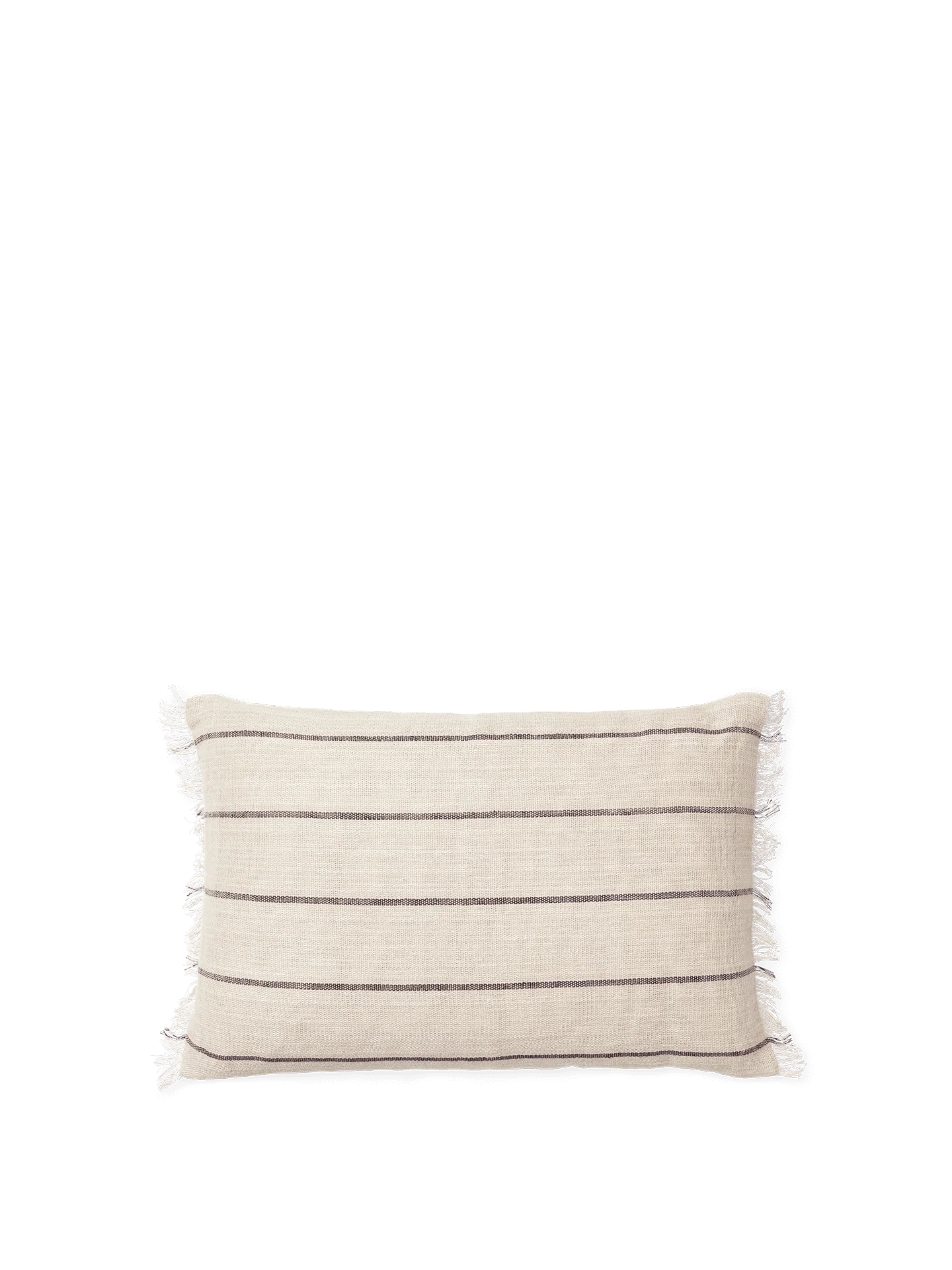 Calm Cushion - Rectangular - Camel/Black