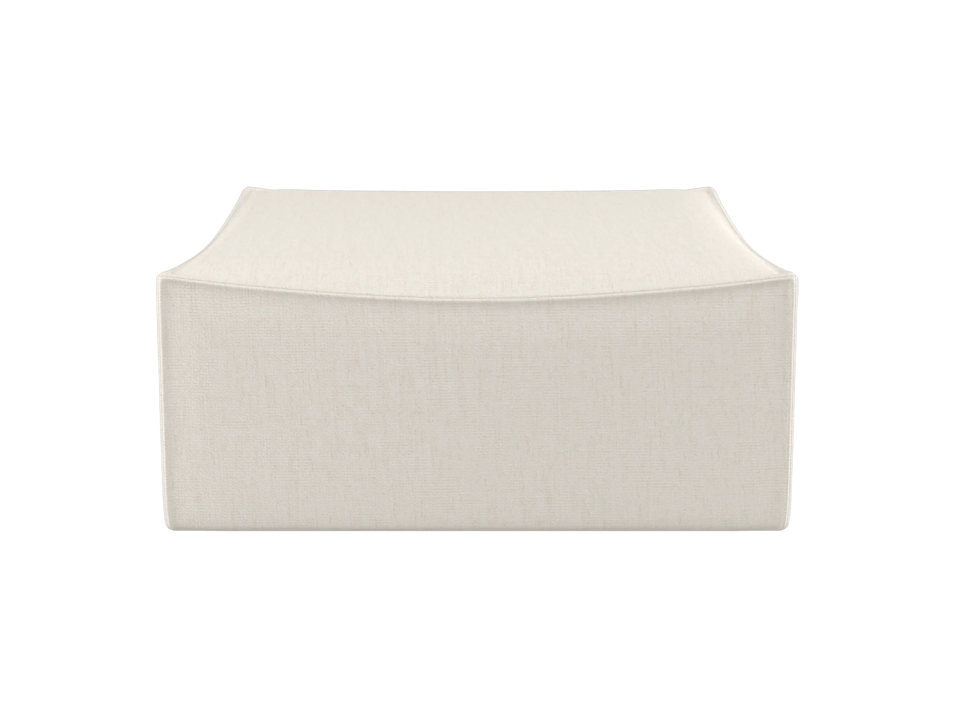 Catena Pouf Square S500 - Bouclé - Off-White - UK