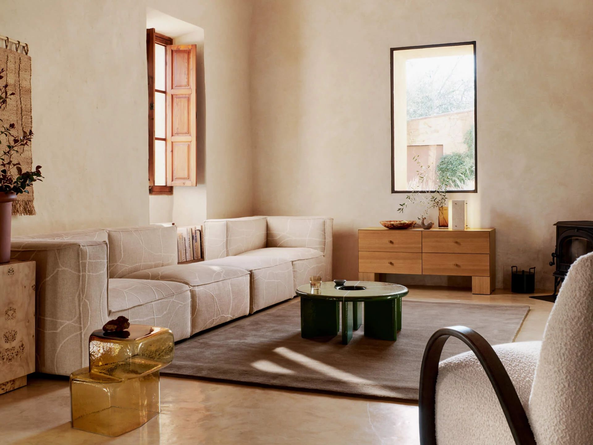 Catena Sofa Armrest Left S400 - Can Lis - Sand/Off-White - UK - Image 3