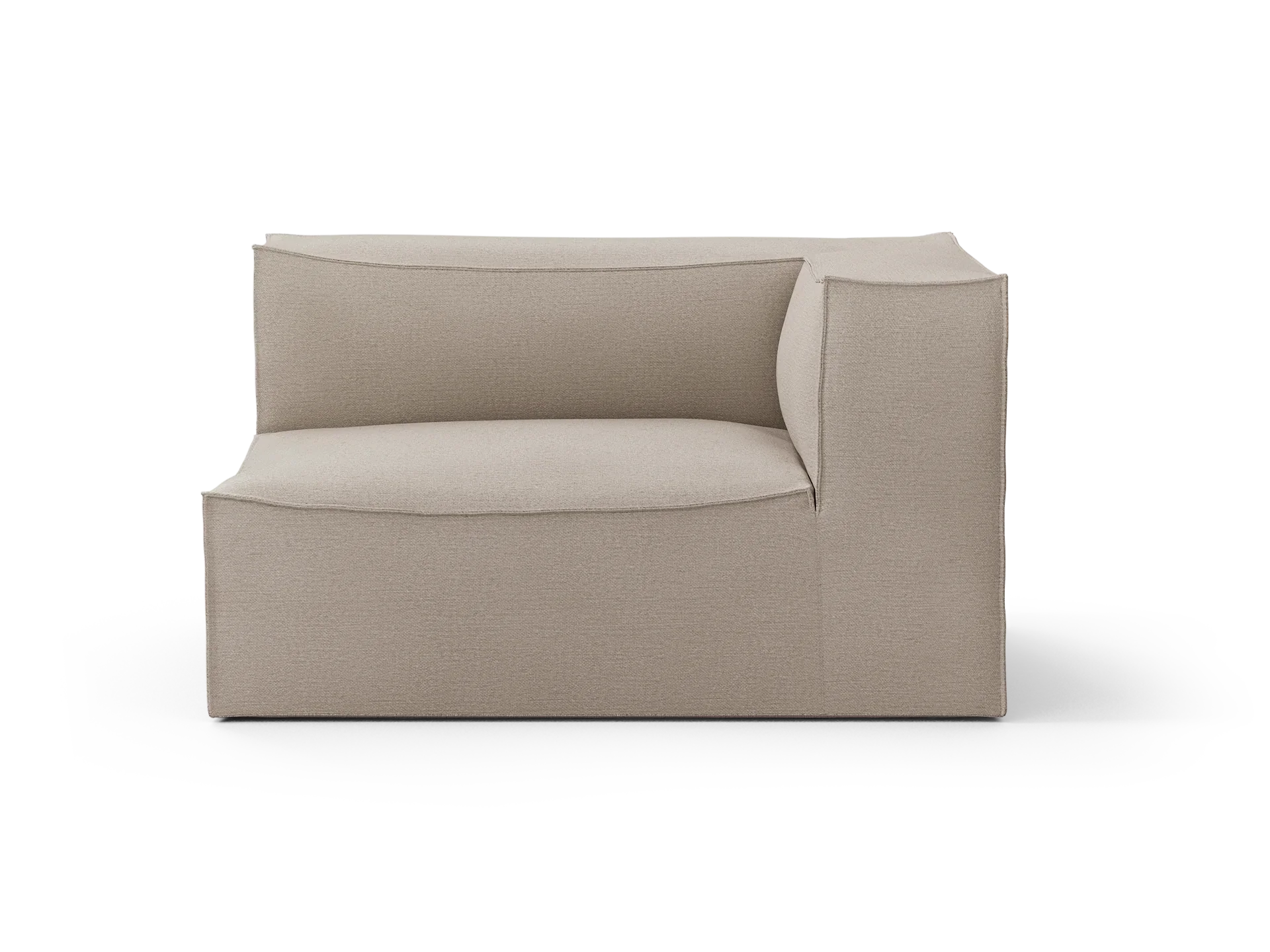 Catena Sofa Armrest Right L401 - Cotton Linen - Natural - UK