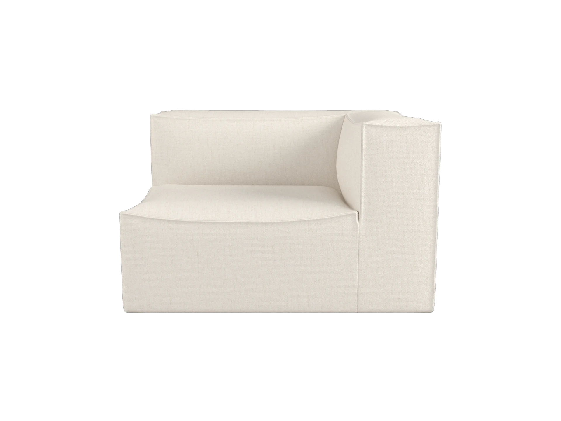 Catena Sofa Armrest Right S401 - Bouclé - Off-White - UK