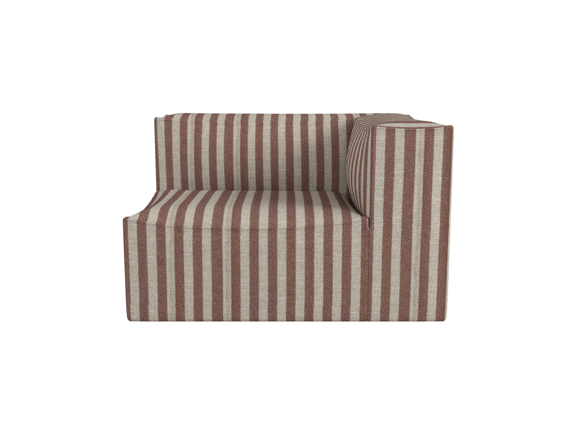 Catena Sofa Armrest Right S401 - Louisiana - Sand/Chocolate - UK
