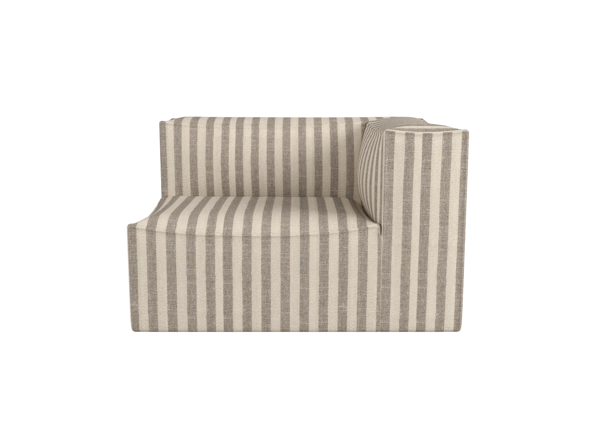 Catena Sofa Armrest Right S401 - Louisiana - Sand/Off-White - UK