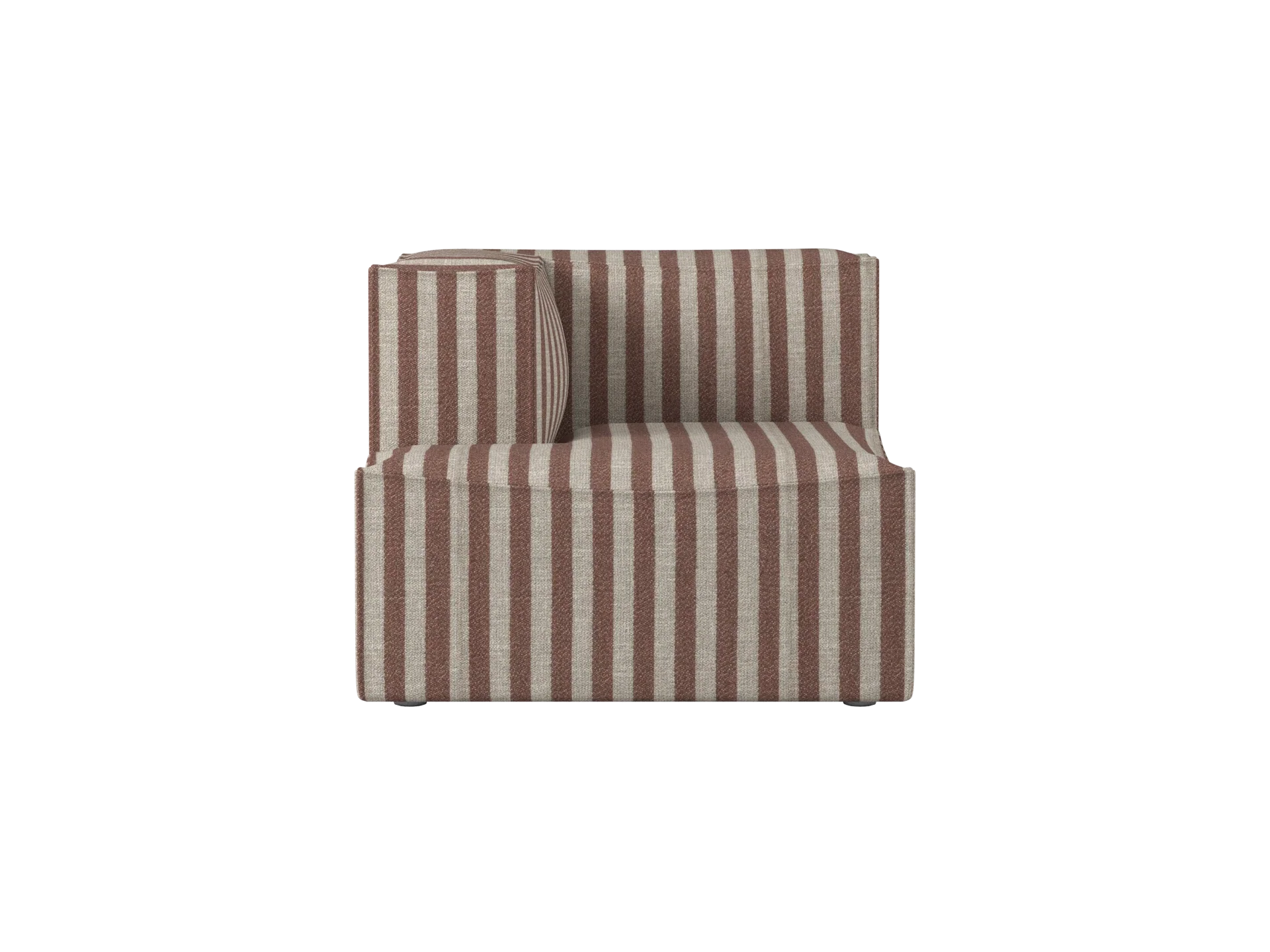 Catena Sofa Chaise Longue Left S600 - Louisiana - Sand/Chocolate - UK