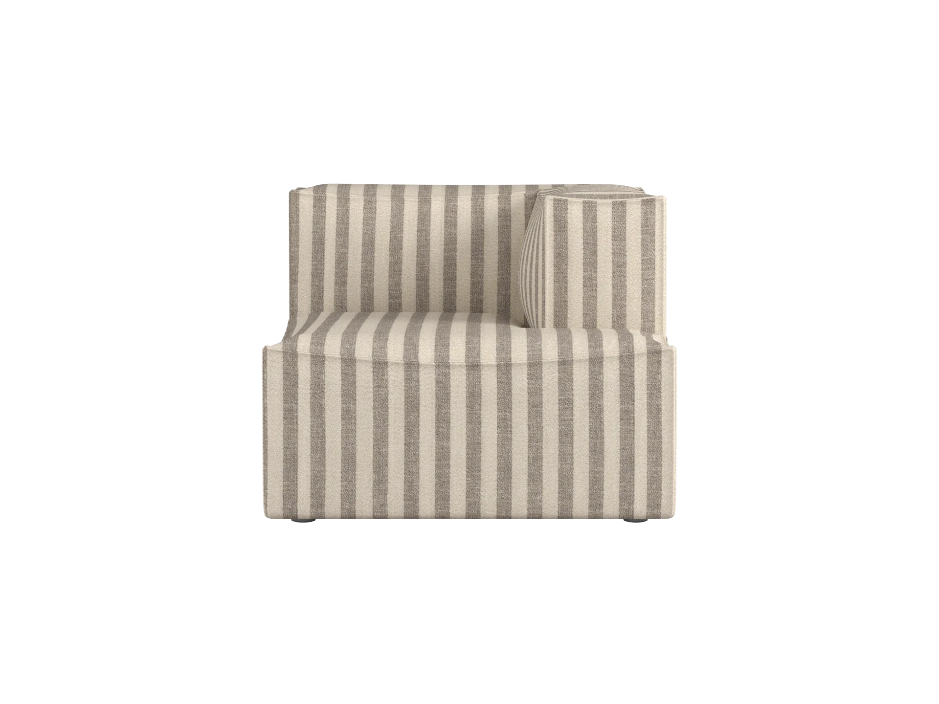 Catena Sofa Chaise Longue Right S601 - Louisiana - Sand/Off-White - UK