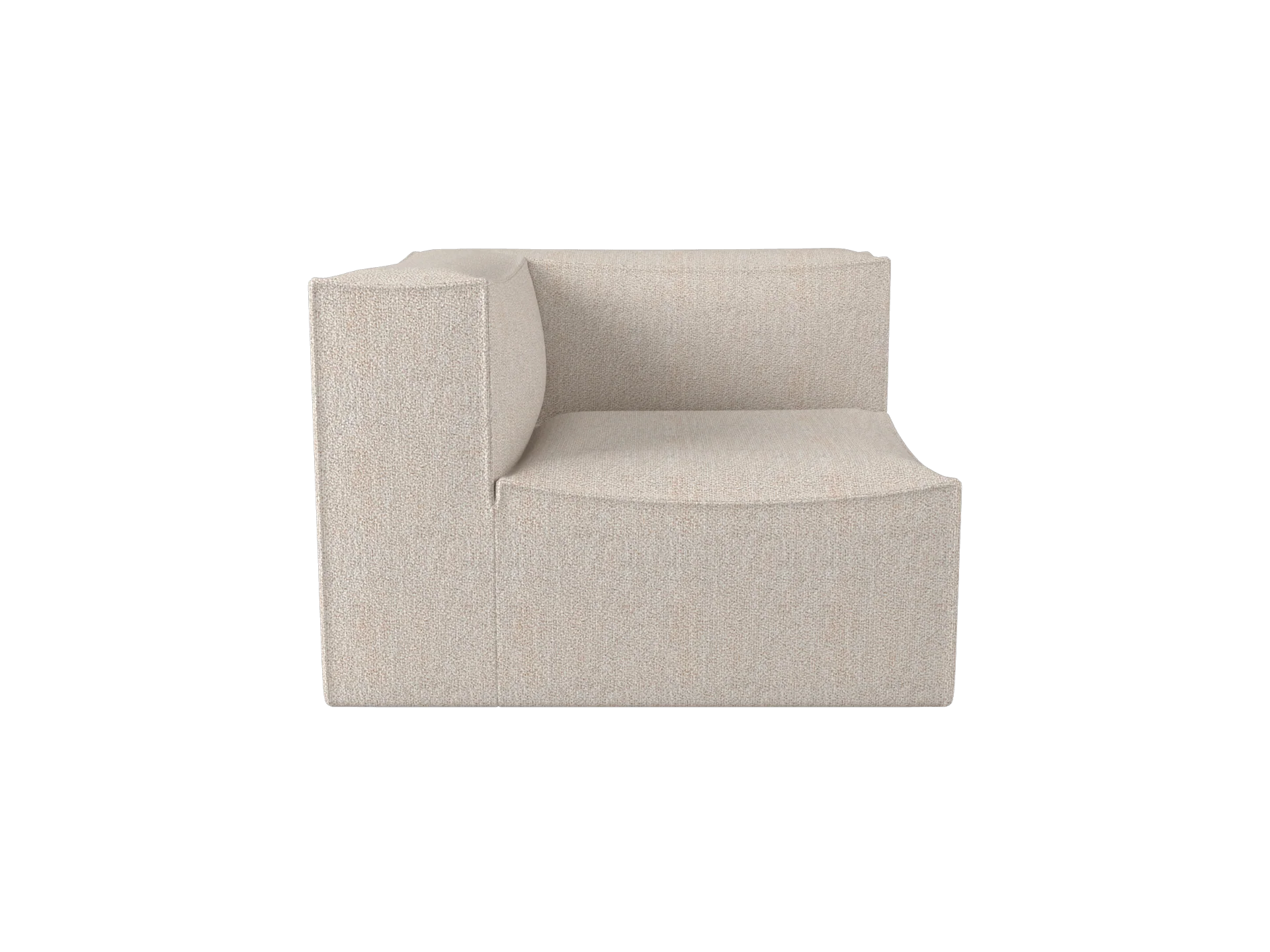 Catena Sofa Connect Corner L200 - Soft Bouclé - Natural - UK