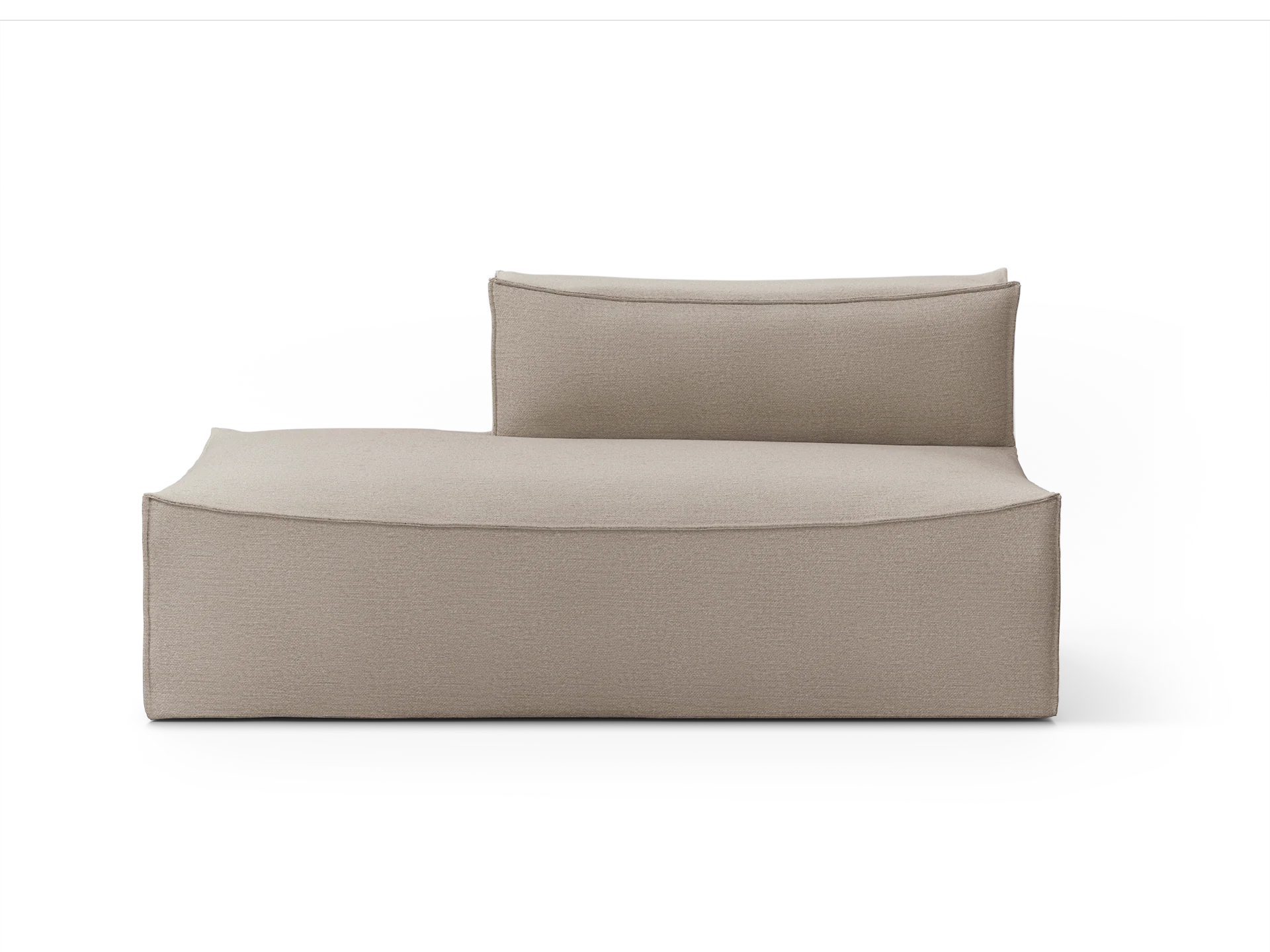 Catena Sofa Open End Left L300 - Cotton Linen - Natural - UK