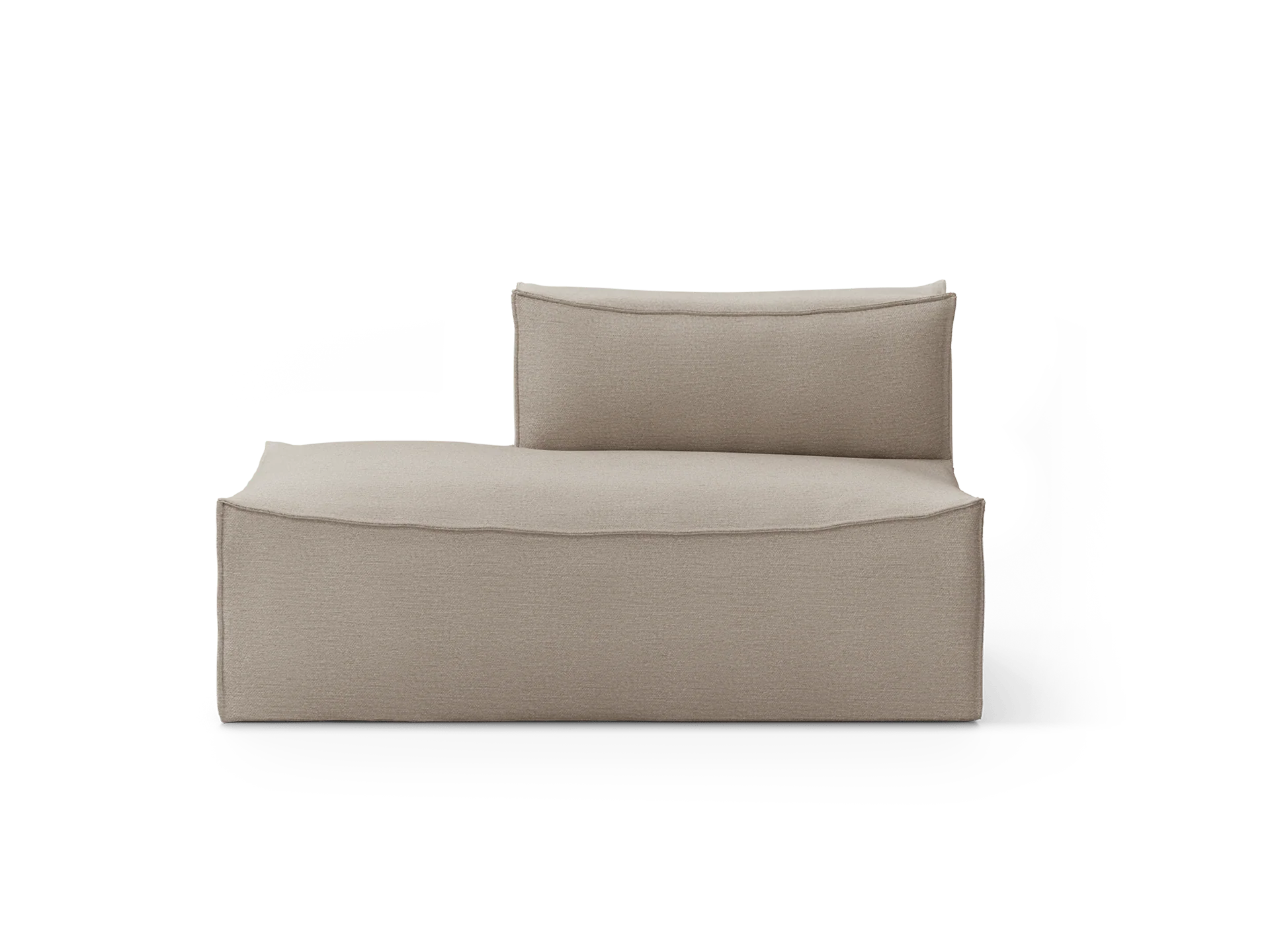 Catena Sofa Open End Left S300 - Cotton Linen - Natural - UK