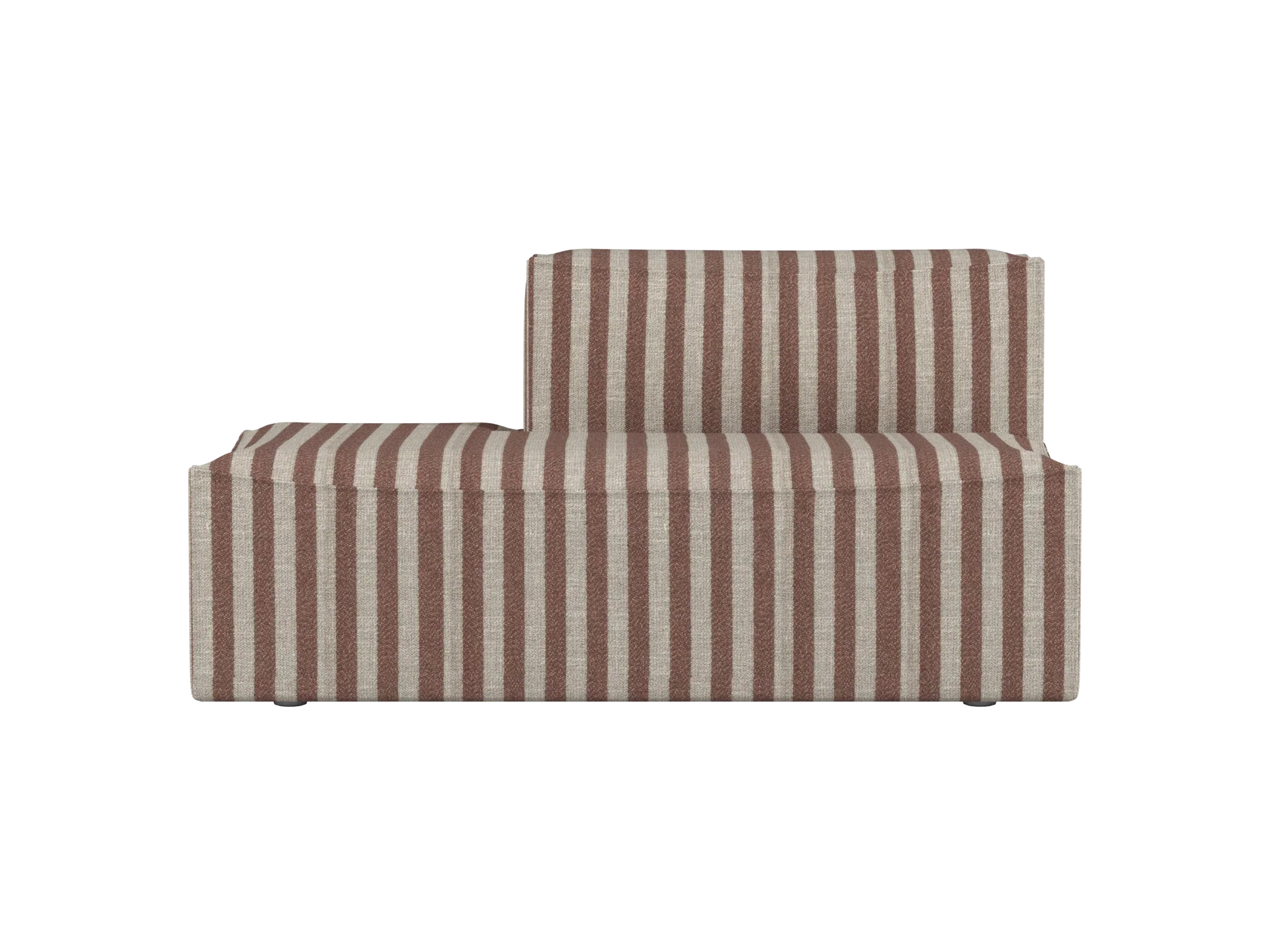 Catena Sofa Open End Left S300 - Louisiana - Sand/Chocolate - UK