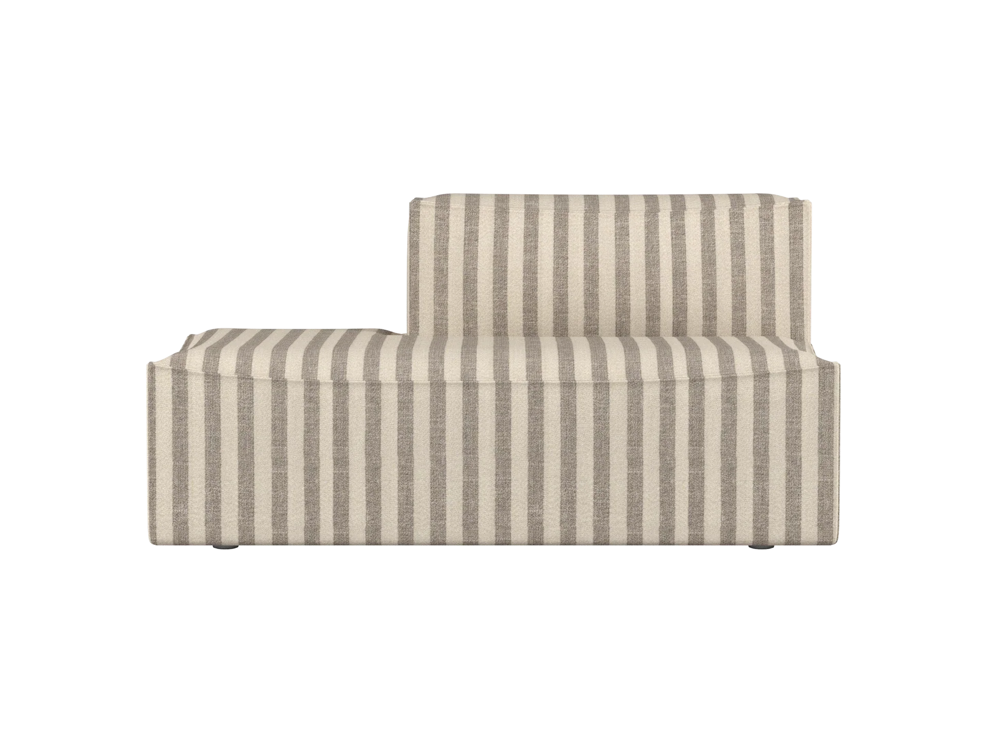 Catena Sofa Open End Left S300 - Louisiana - Sand/Off-White - UK