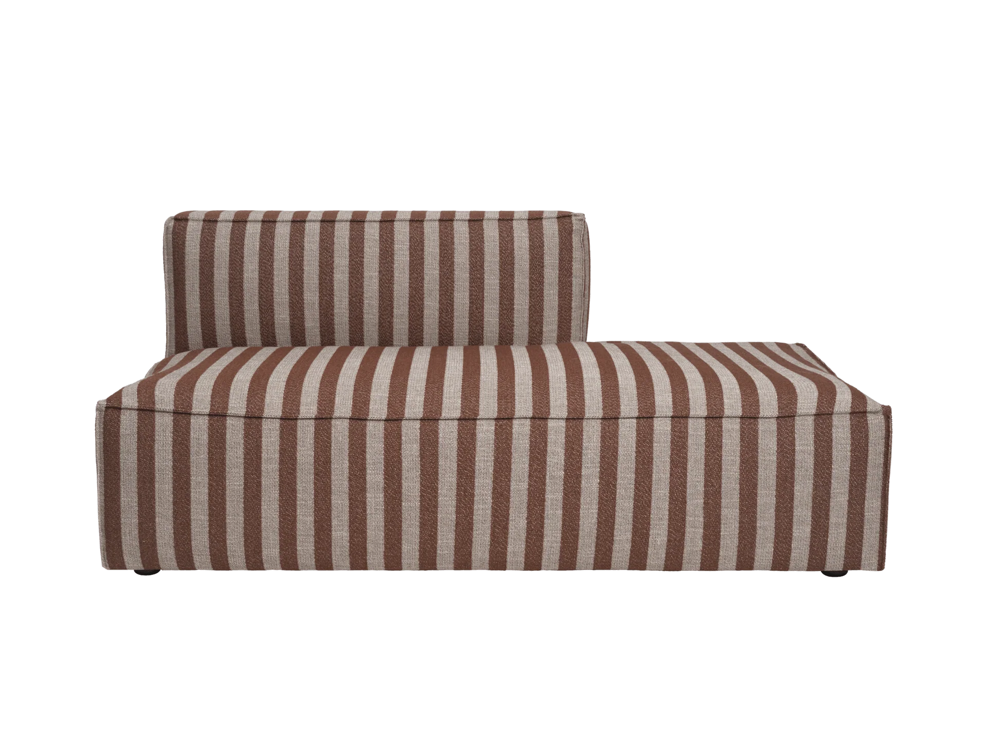 Catena Sofa Open End Right L301 - Louisiana - Sand/Chocolate - UK