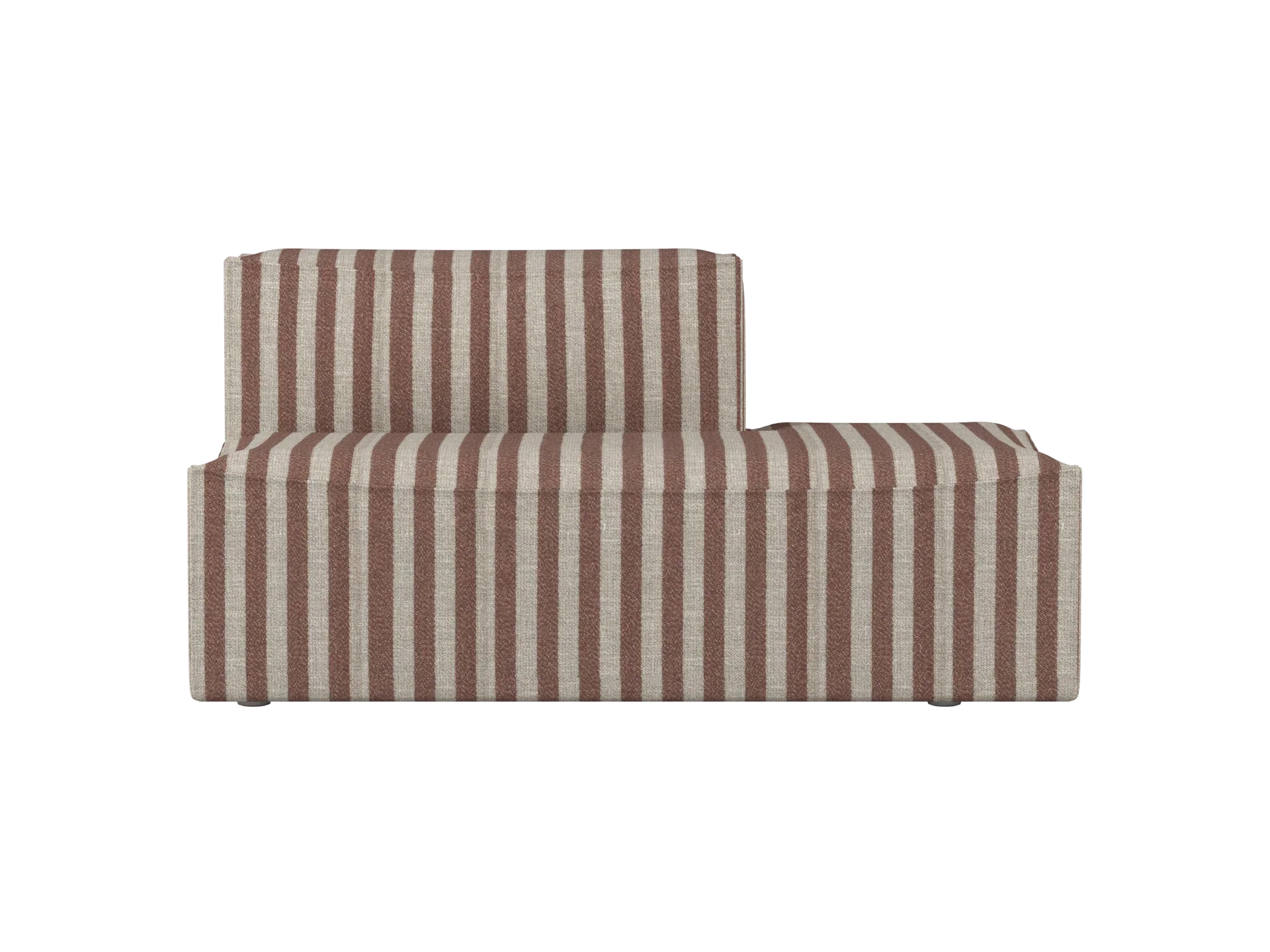 Catena Sofa Open End Right S301 - Louisiana - Sand/Chocolate - UK