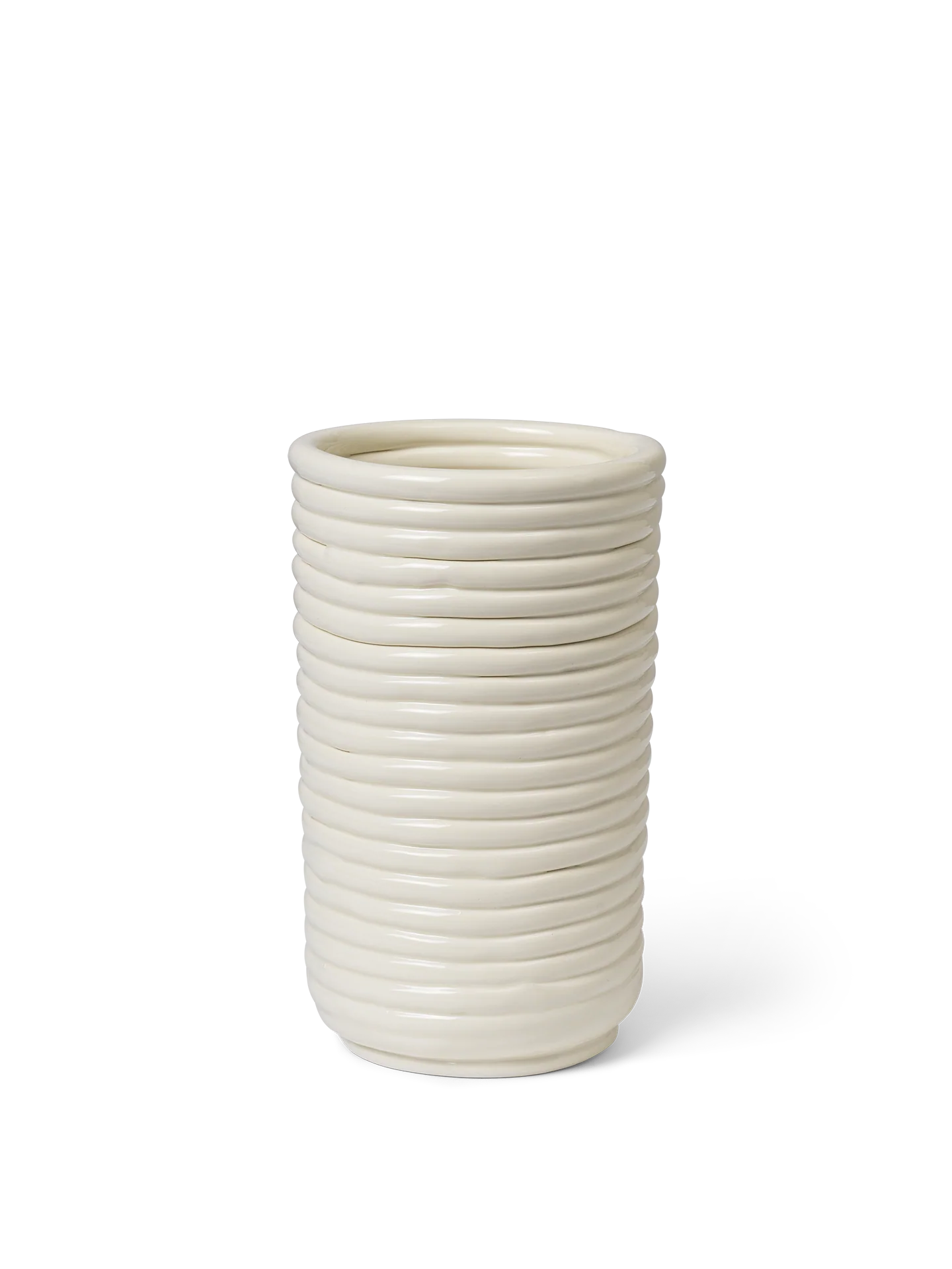 Corduroy Vase - Off-White
