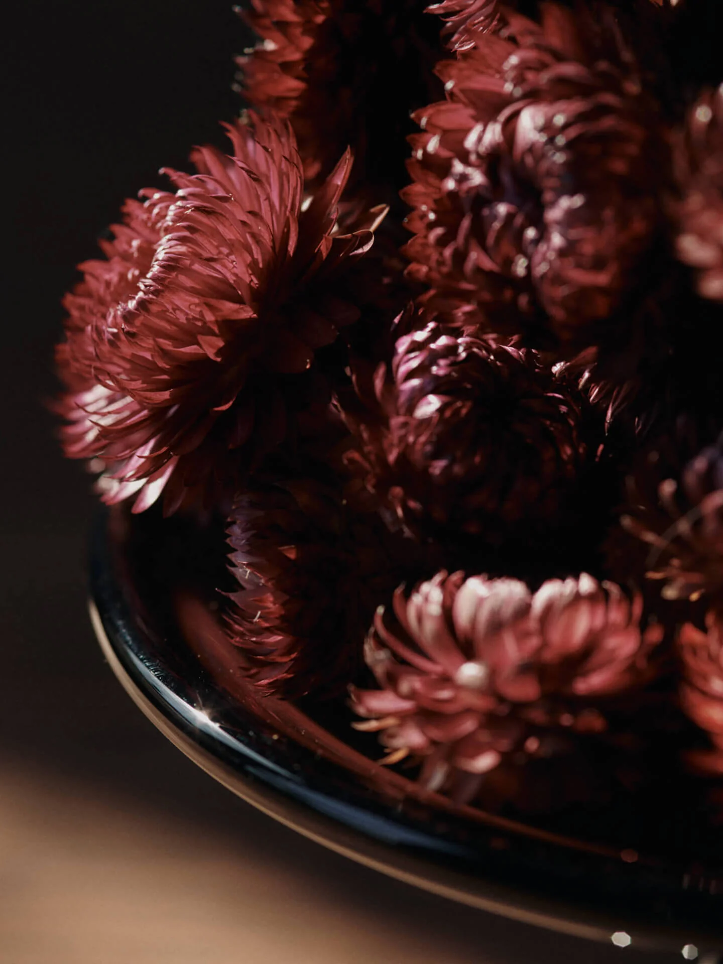 Damo Glass Centrepiece - Small - Dark Grape - Image 3