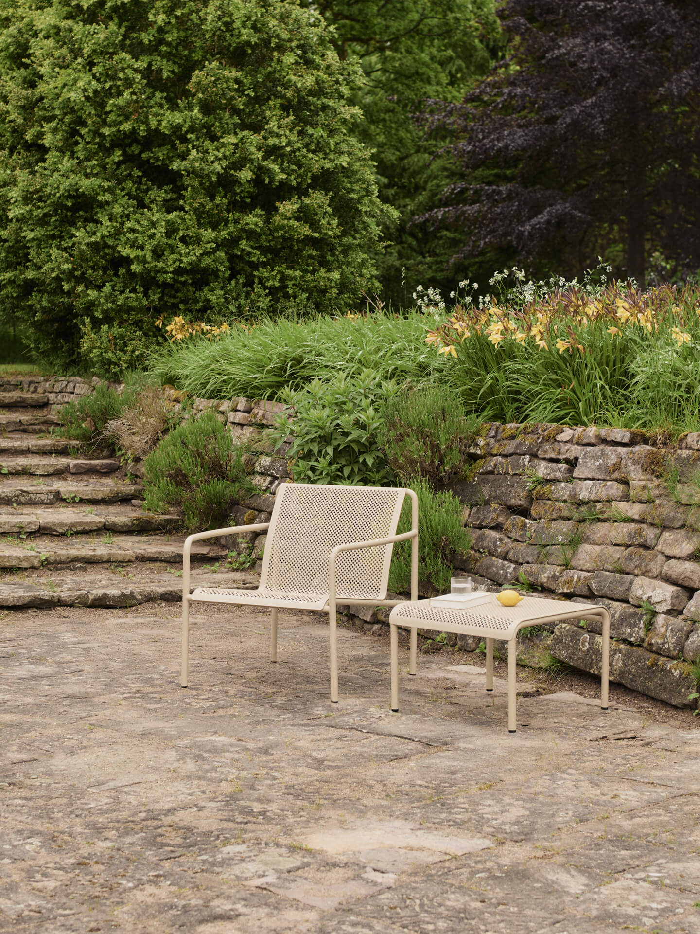 Dapple Lounge Chair with Arms - Cashmere - Image 3