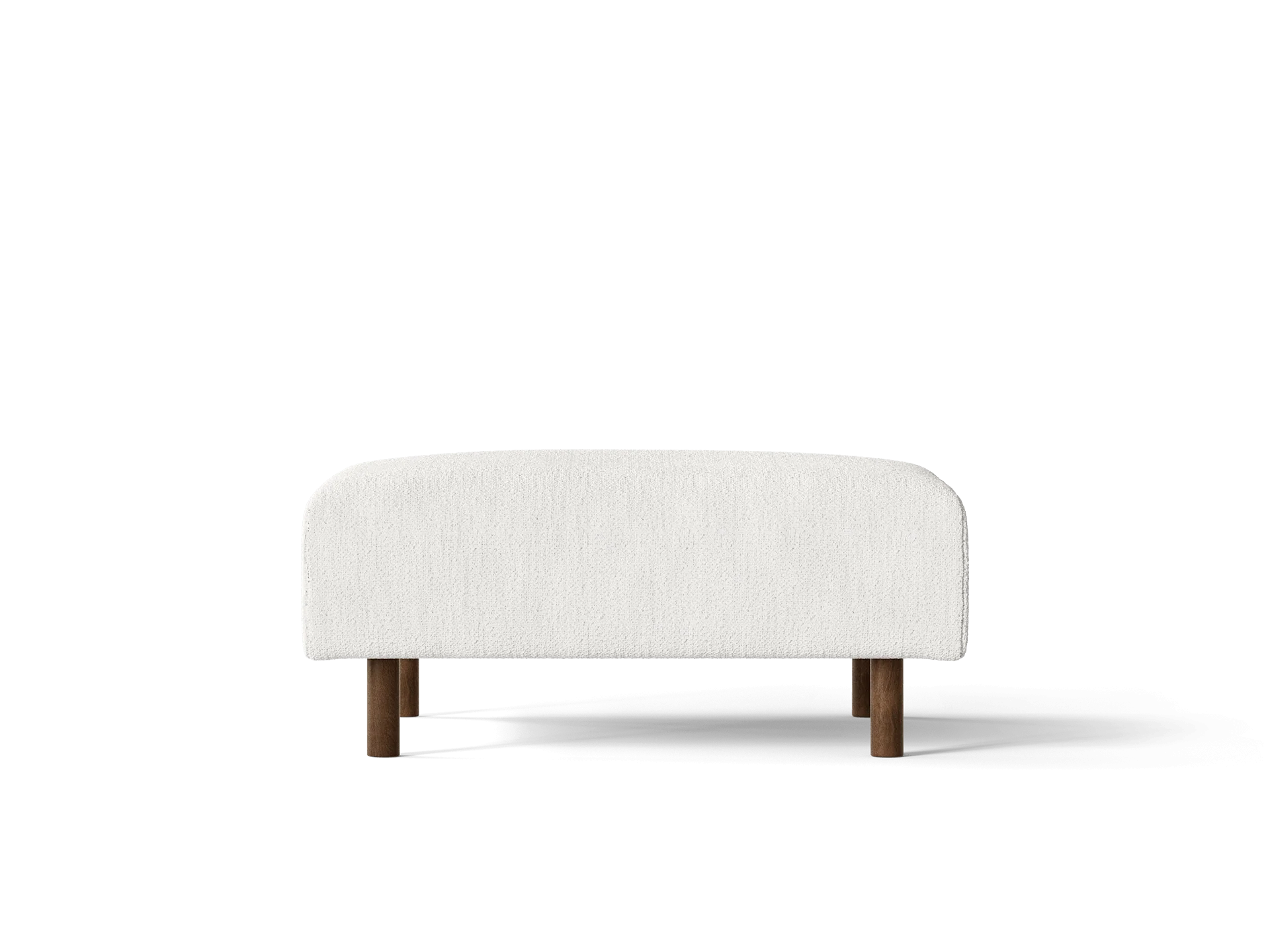Dase Ottoman - Bouclé - Off-white - UK - Image 2