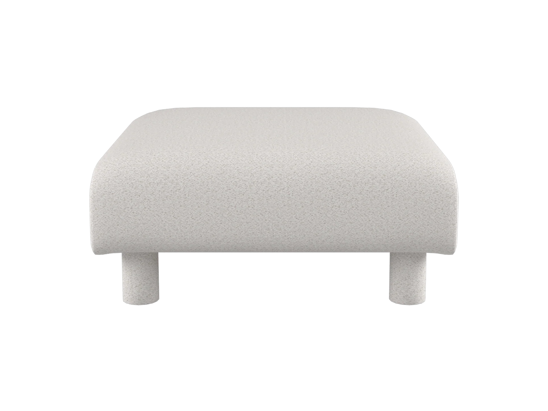 Dase Ottoman - Soft Bouclé - Off-white/Sand - UK