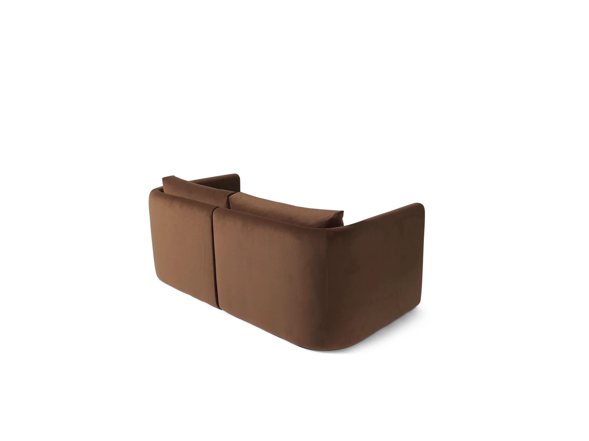 Dase Sofa Armrest Left - Rich Velvet - Soft Brown - UK - Image 5