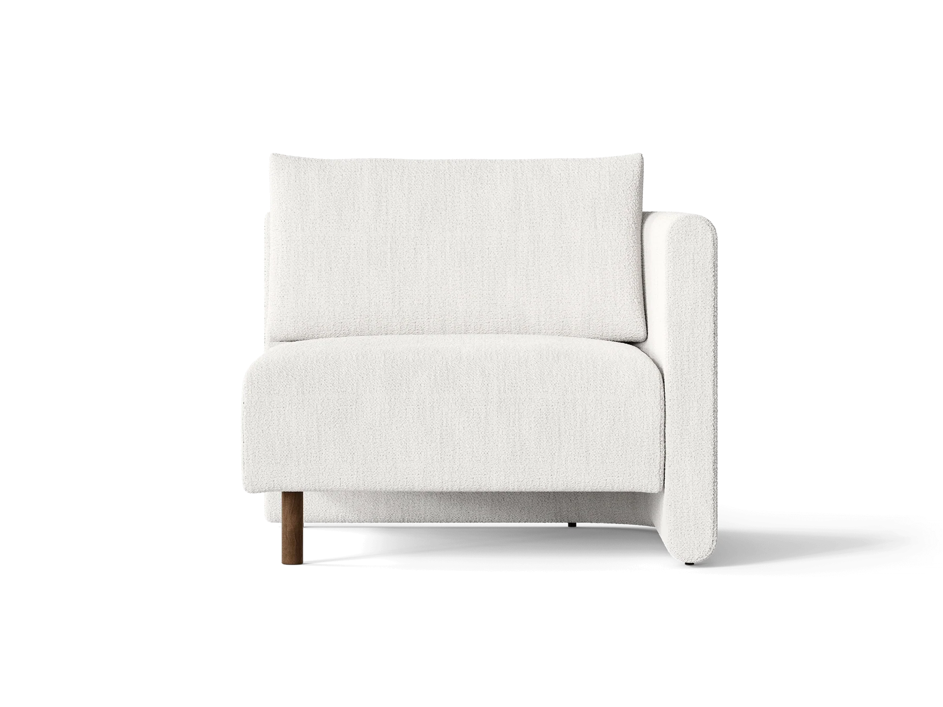 Dase Sofa Armrest Right - Bouclé - Off-white - UK - Image 2