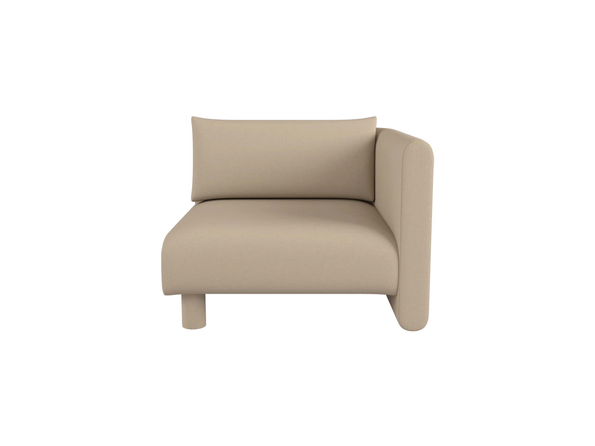 Dase Sofa Armrest Right - Tonus - Off-white - UK