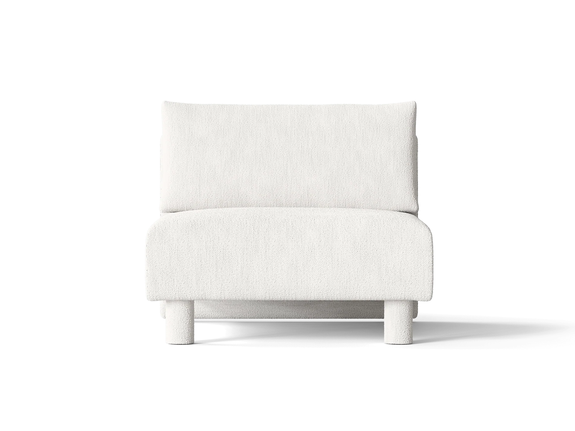 Dase Sofa Center - Bouclé - Off-white - UK