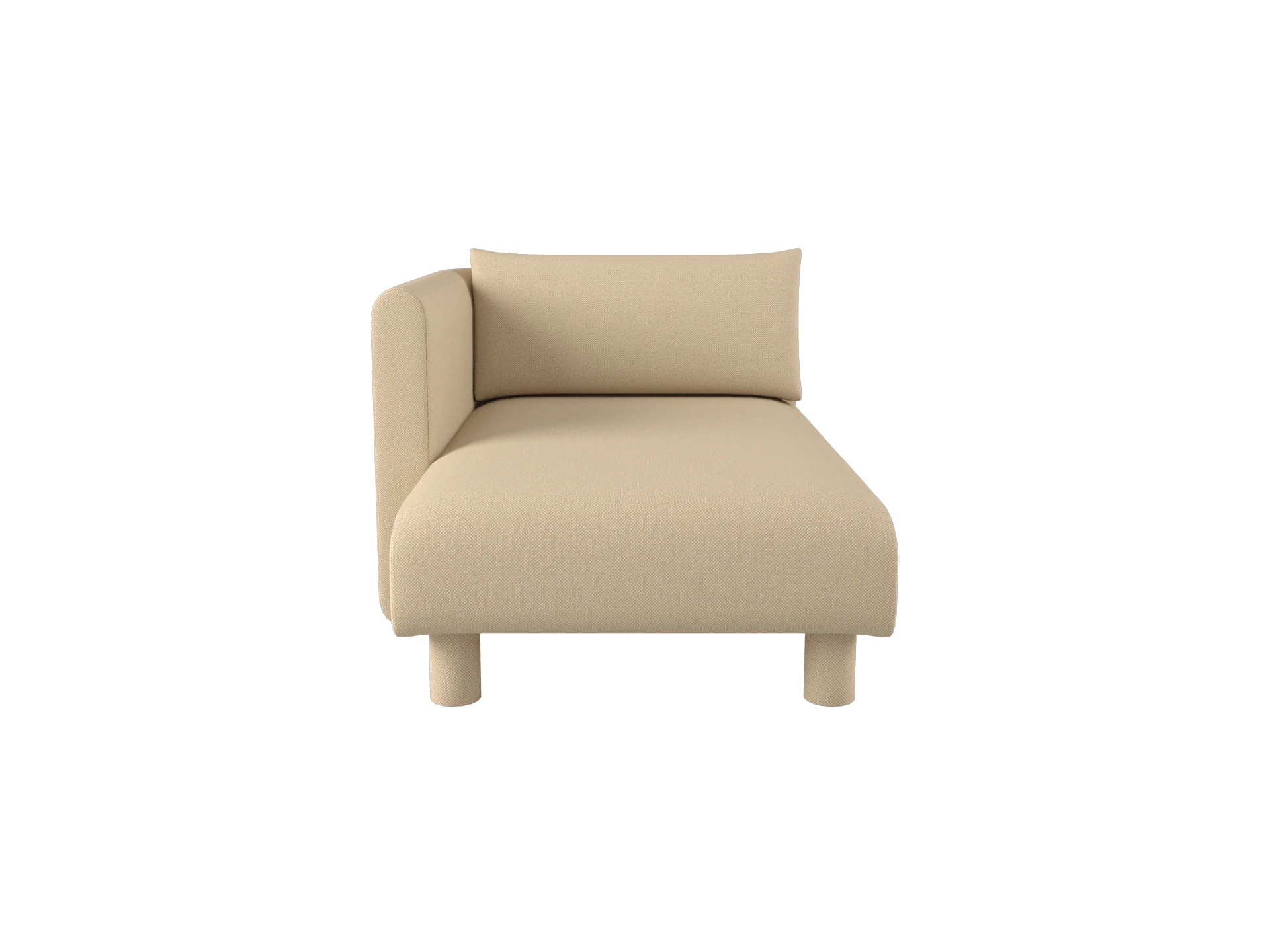 Dase Sofa Chaise Longue Left - Hallingdal - Beige - UK