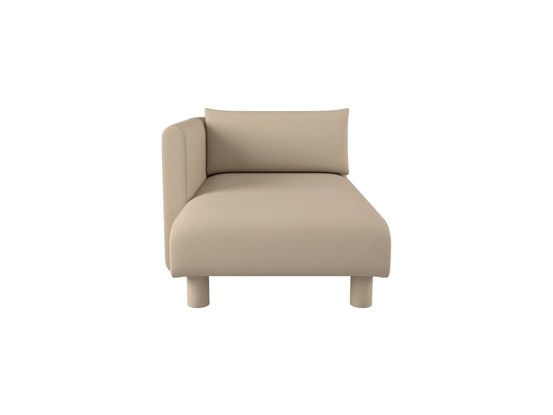 Dase Sofa Chaise Longue Left - Tonus - Off-white - UK