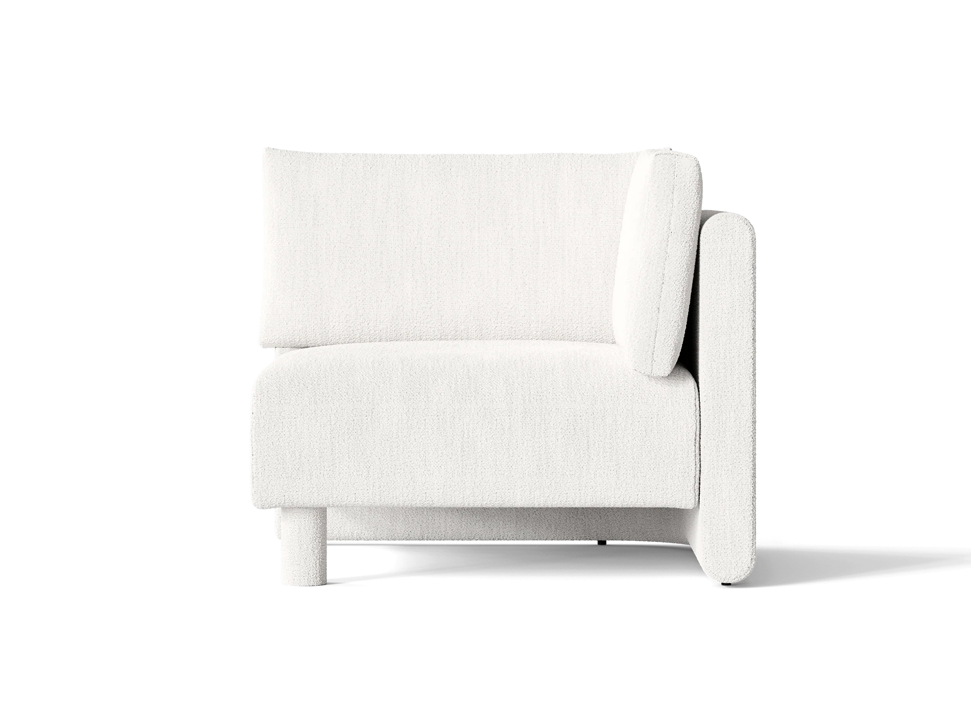 Dase Sofa Corner - Bouclé - Off-white - UK